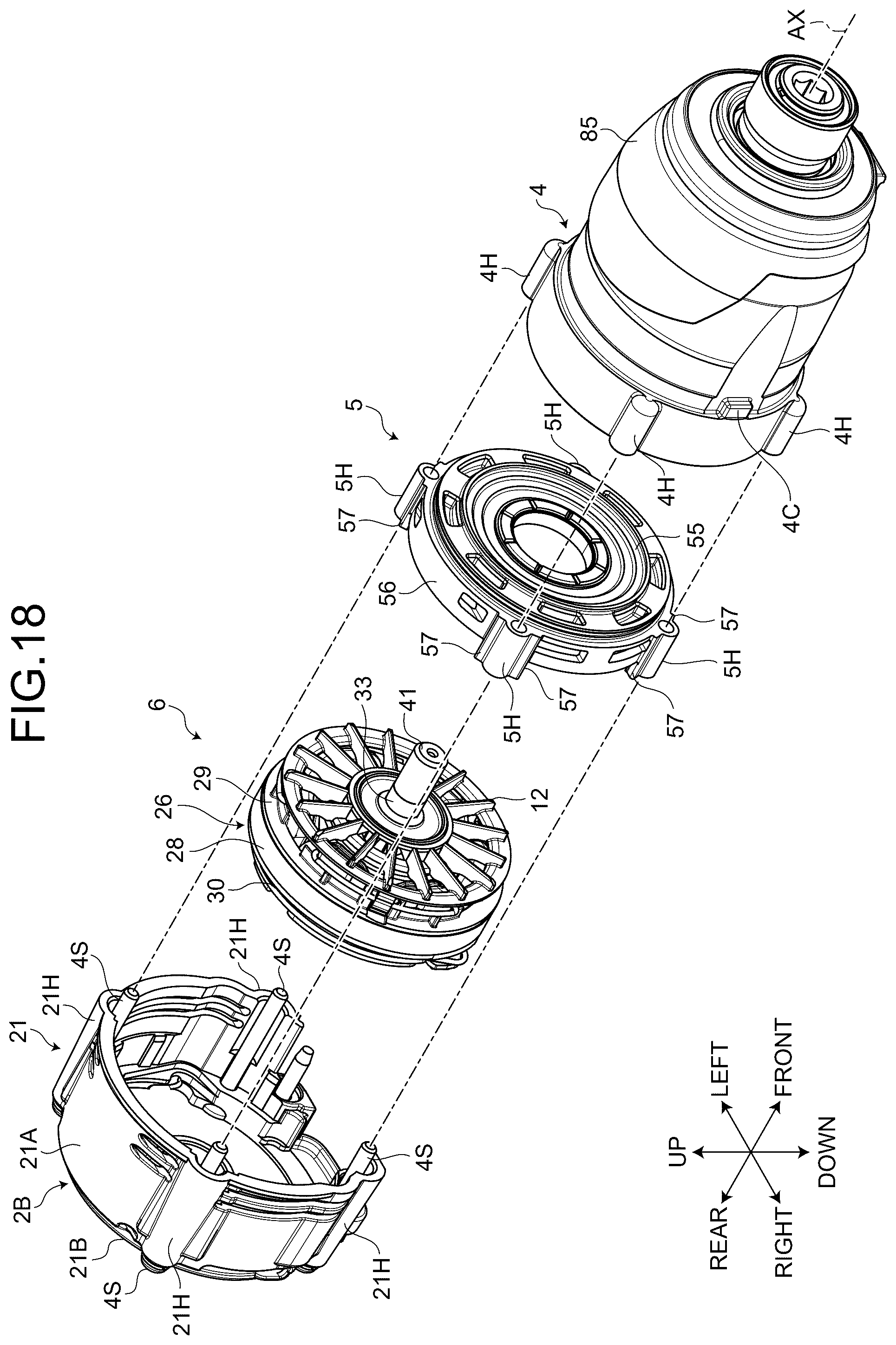 Patent US12564931 Figure 16 – Power tool