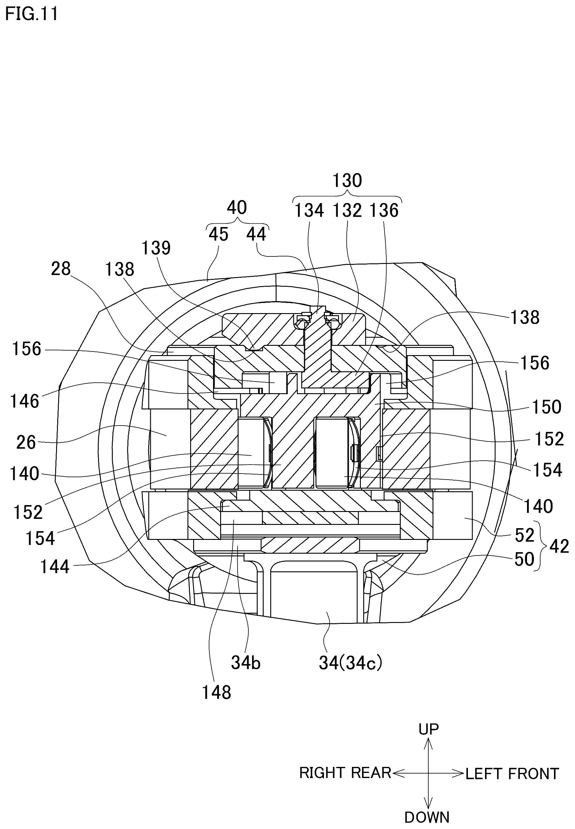 Patent US12564932 Figure 11 – Ratchet wrench