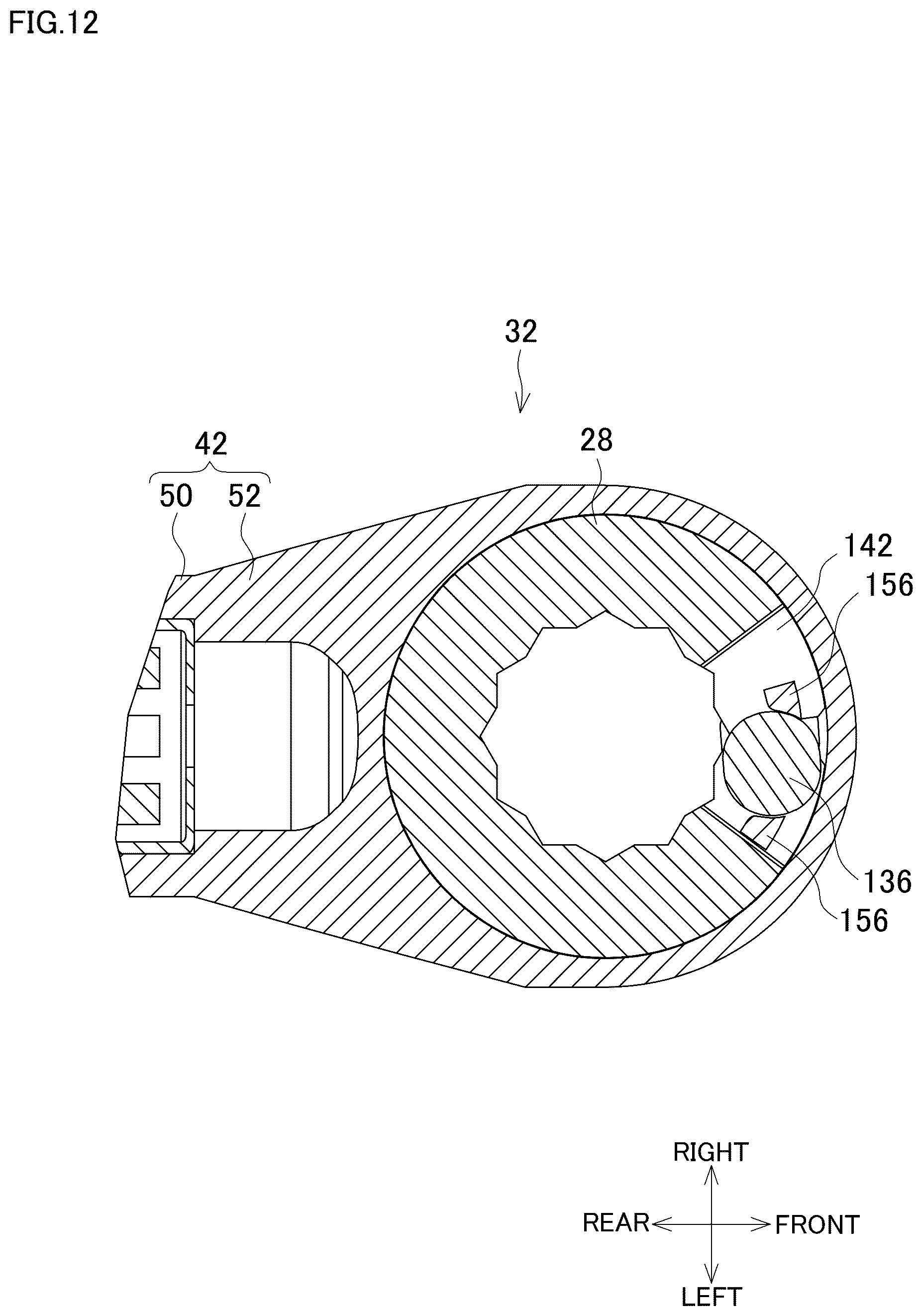 Patent US12564932 Figure 12 – Ratchet wrench
