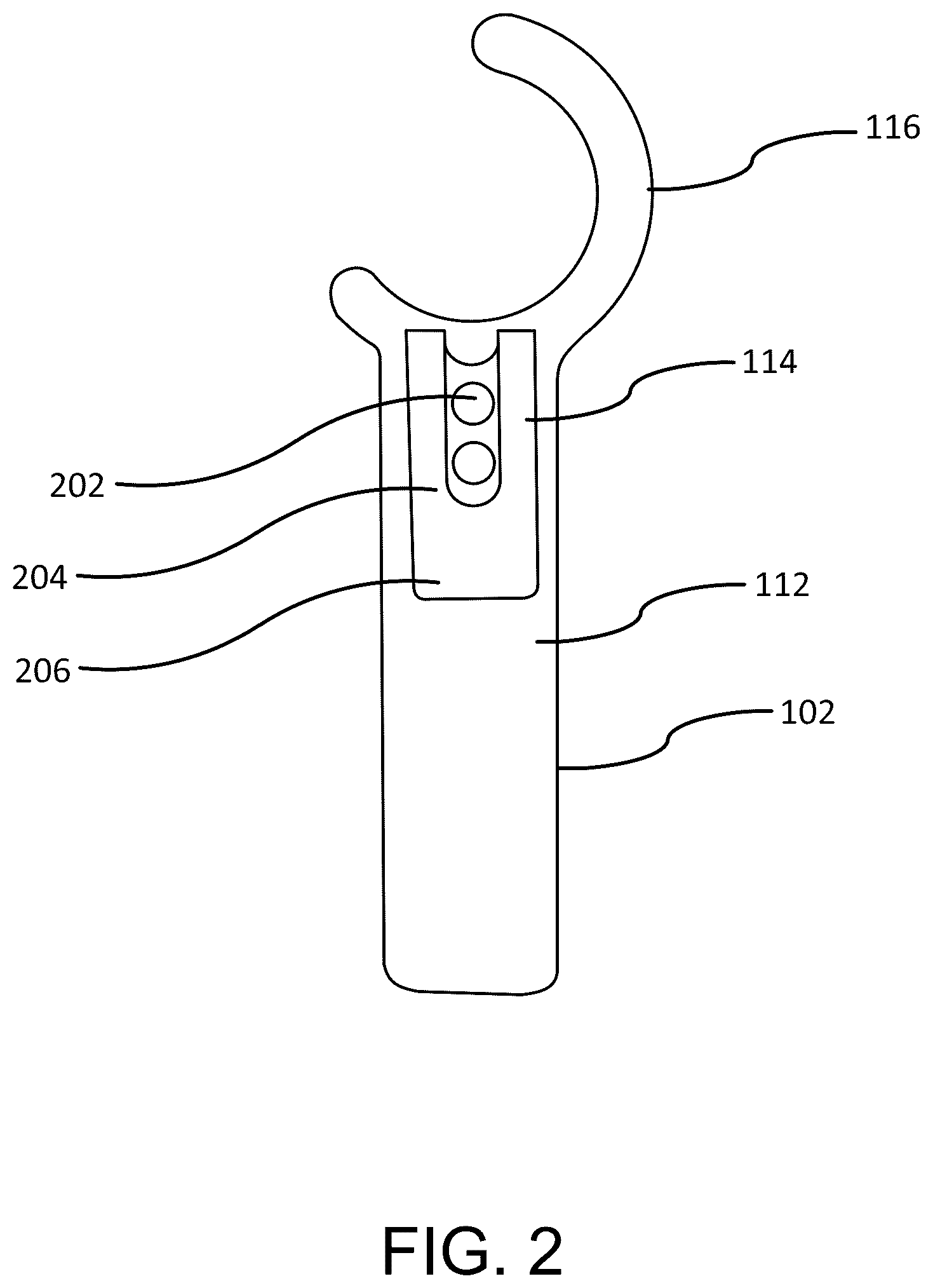 Patent US12564935 Figure 2 – Cordless driver holder device