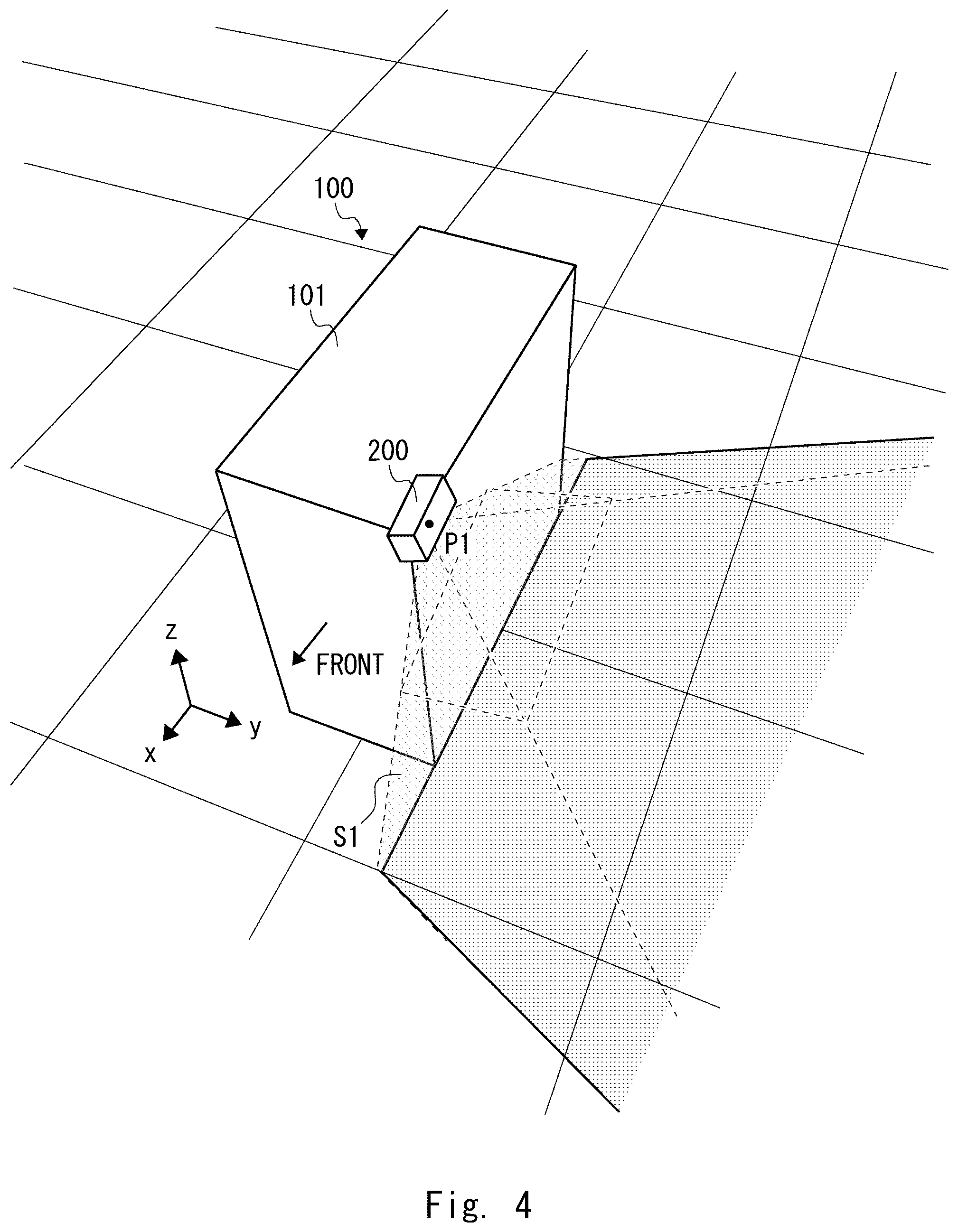 Patent US12564937 Figure 4 – Mobile system