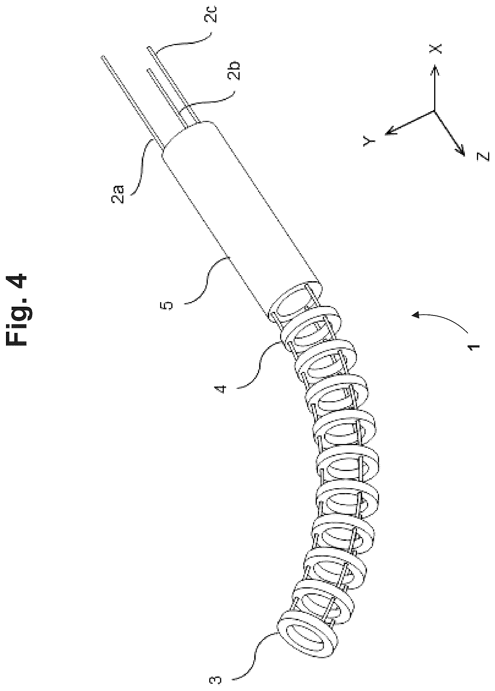 Patent US12564938 Figure 4 – Apparatus of continuum robot