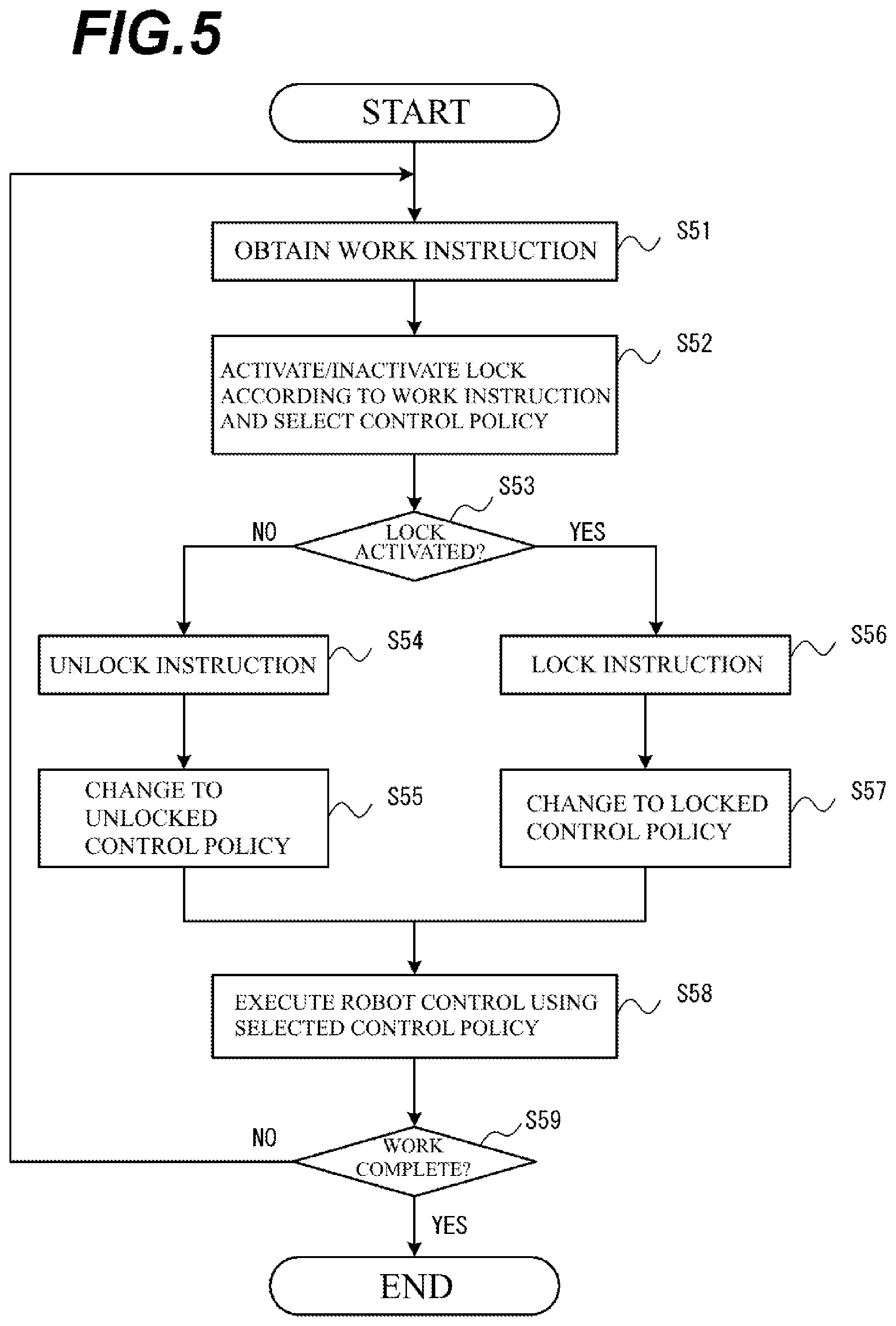 Patent US12564942 Figure 4 – Control device, robot system, and robot control method
