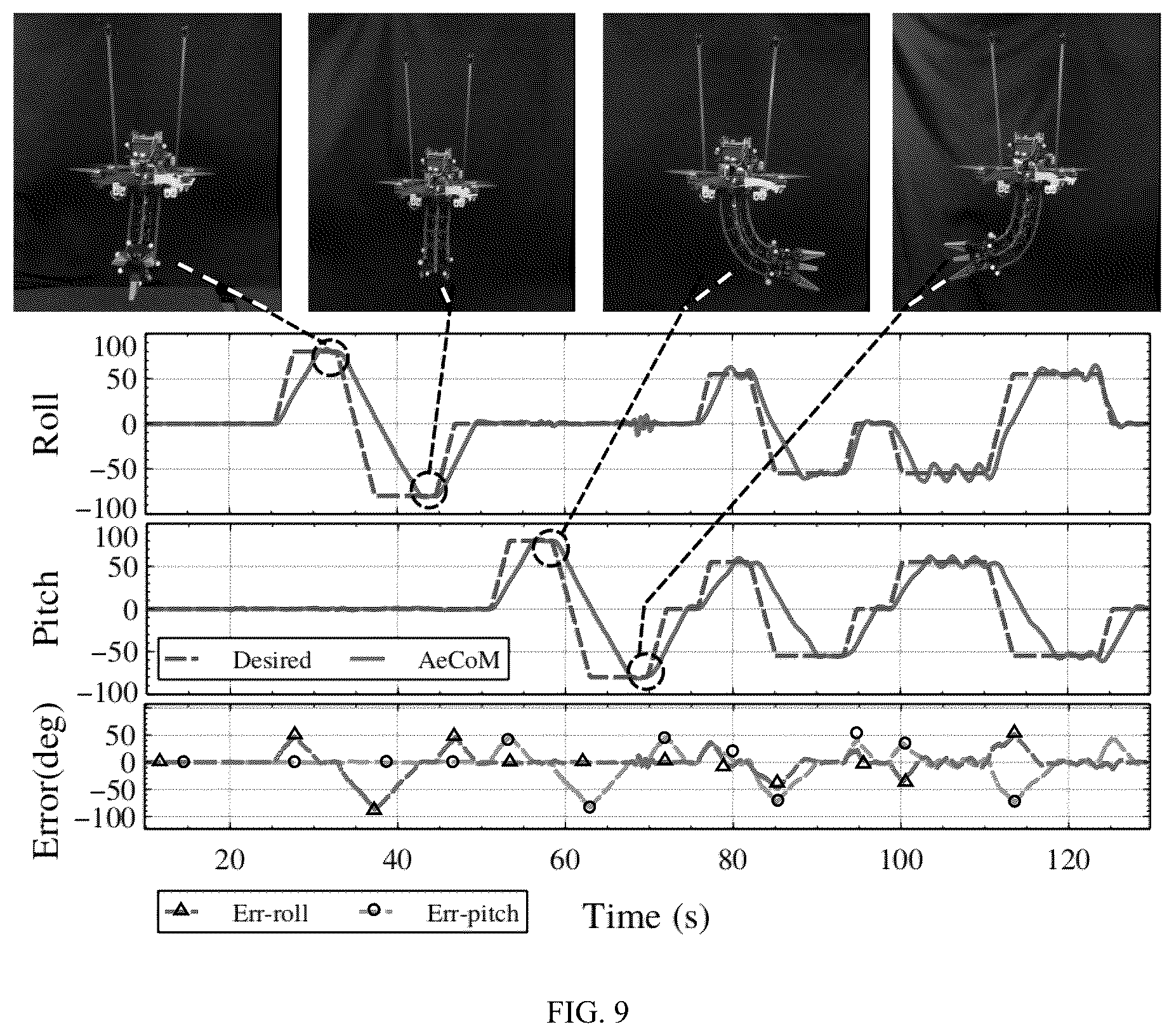 Patent US12564943 Figure 12 – Aerial continuum manipulator with kinematics for variable loading and minimal tendon-slacking