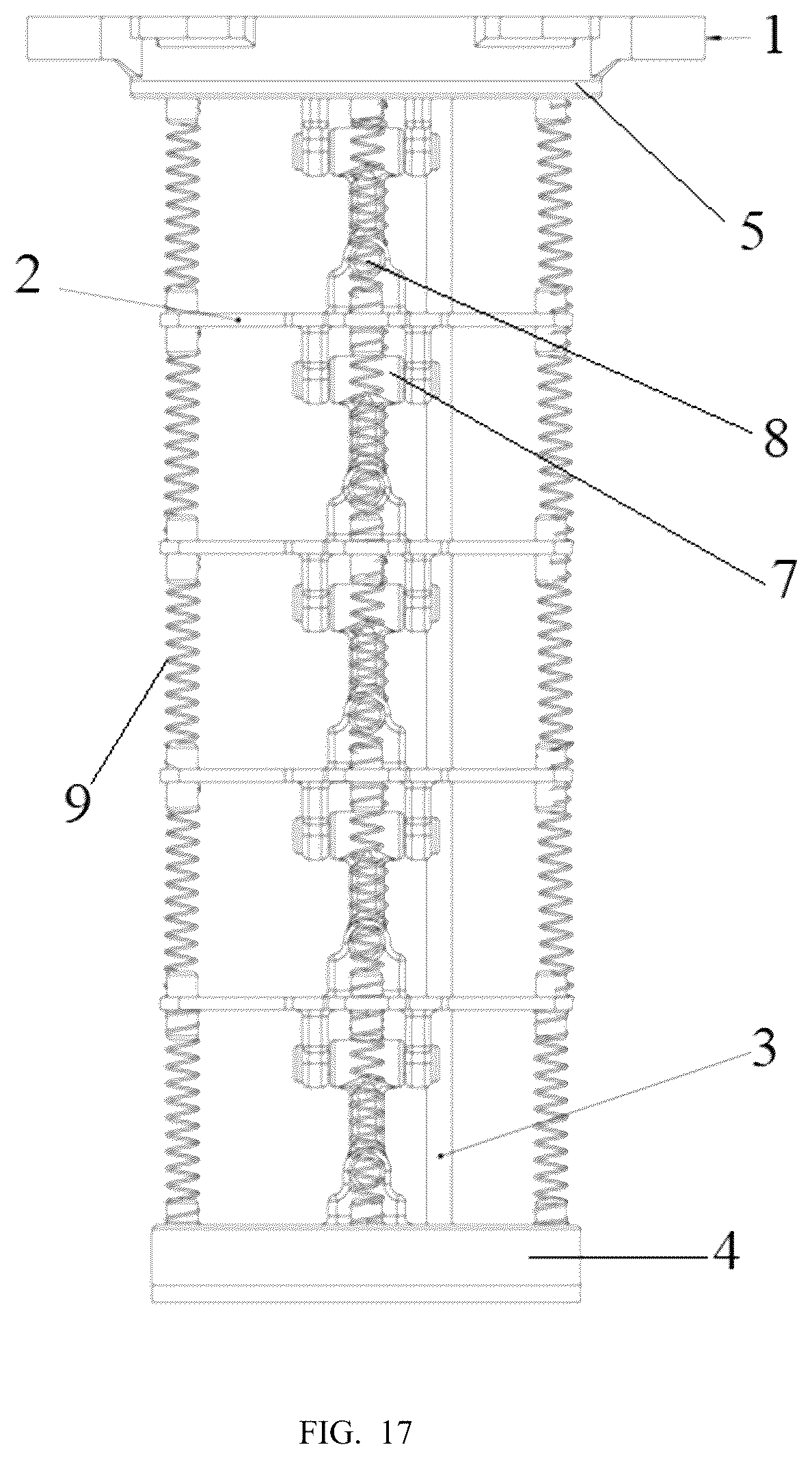 Patent US12564943 Figure 20 – Aerial continuum manipulator with kinematics for variable loading and minimal tendon-slacking