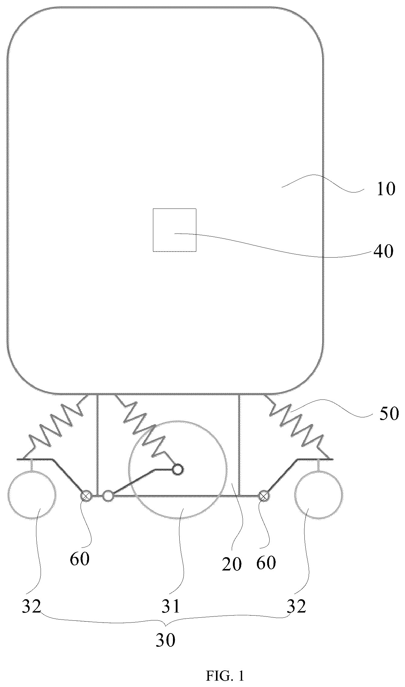 Patent US12564944 Figure 1 – Robot and robot control method
