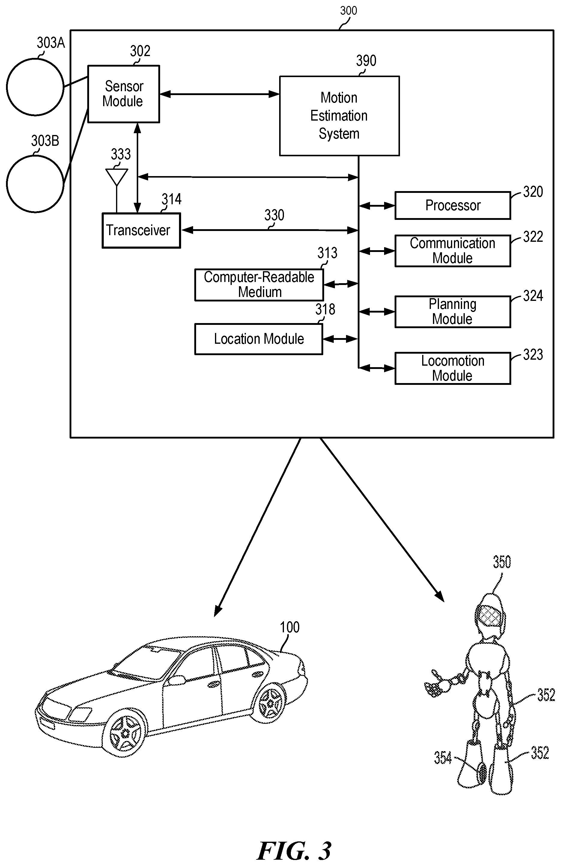 Patent US12564956 Figure 4 – Estimating a trajectory of an object in an environment