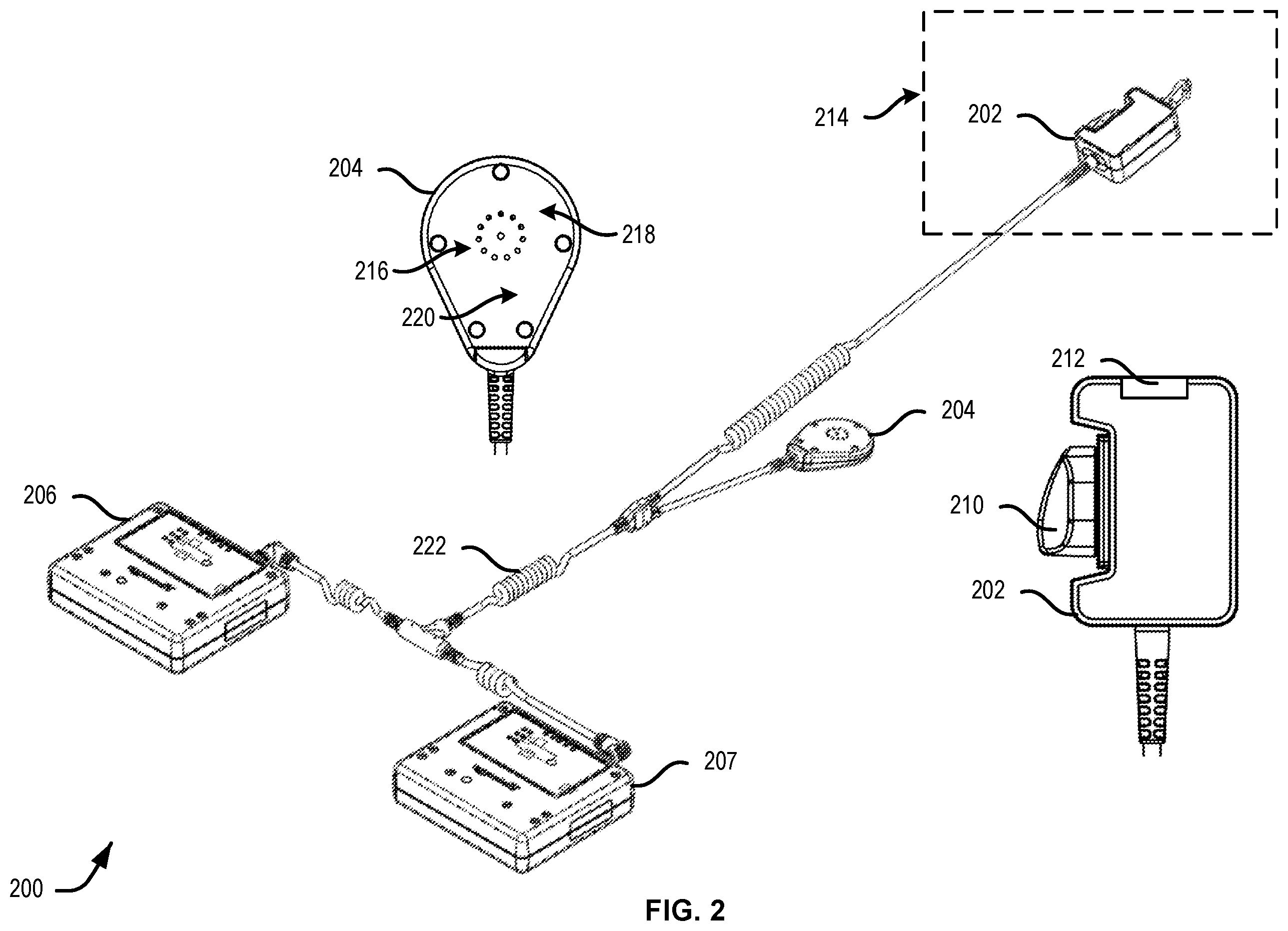 Patent US12564959 Figure 2 – Controlling robotic devices based on proximity detection