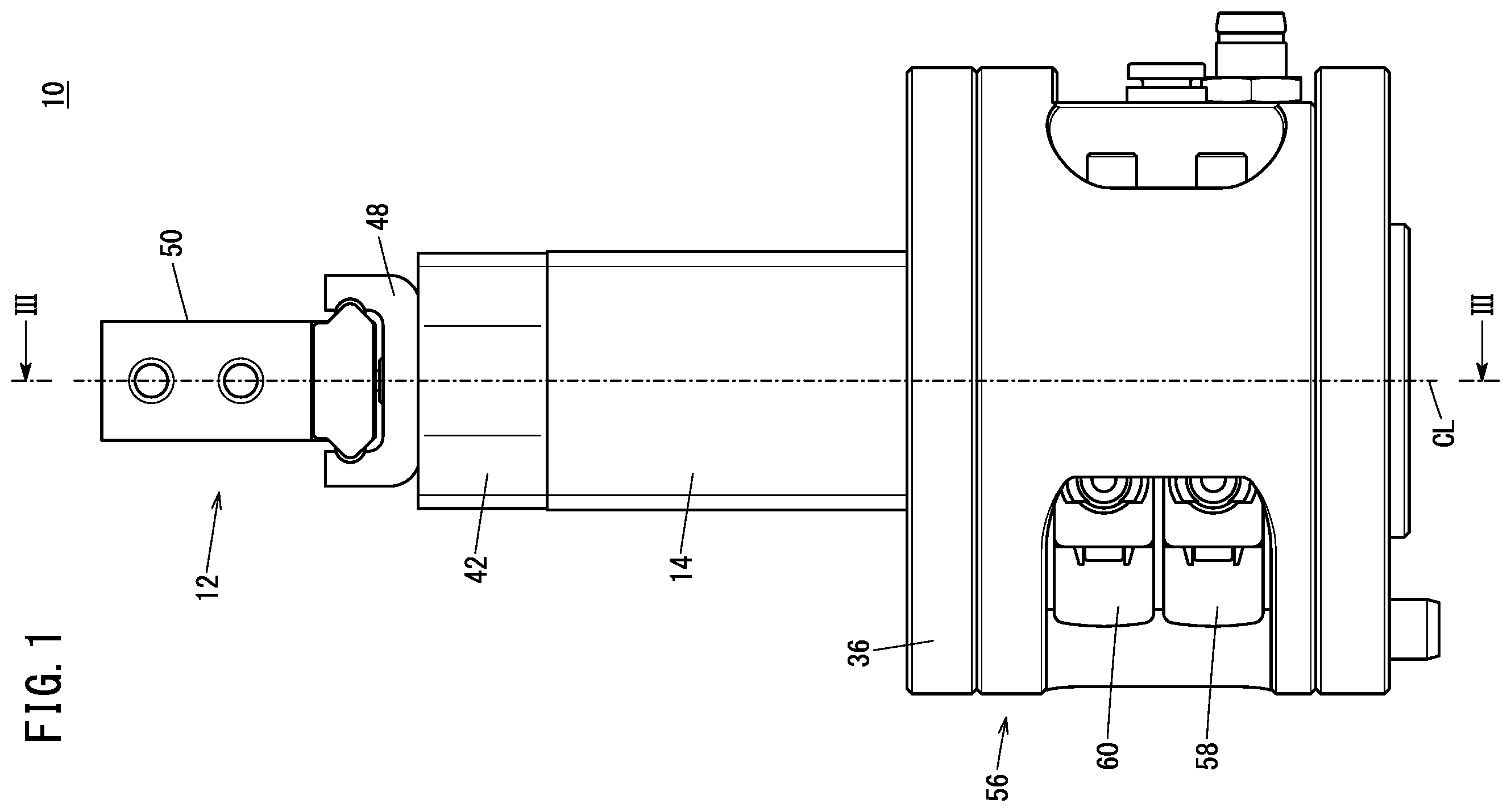 Patent US12564971 Figure 1 – Air chuck having first and second solenoid valves