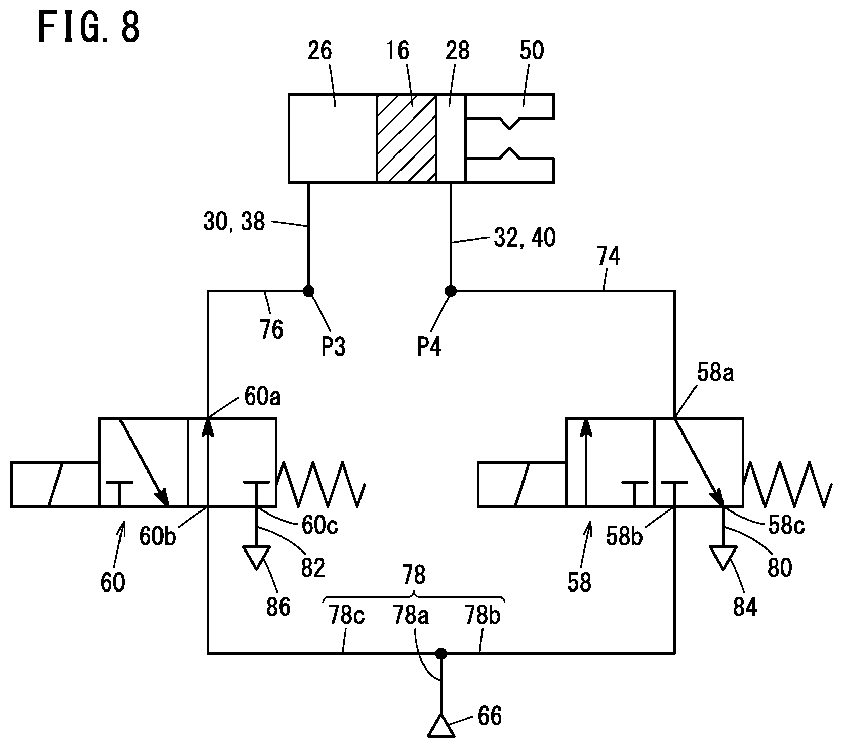 Patent US12564971 Figure 8 – Air chuck having first and second solenoid valves