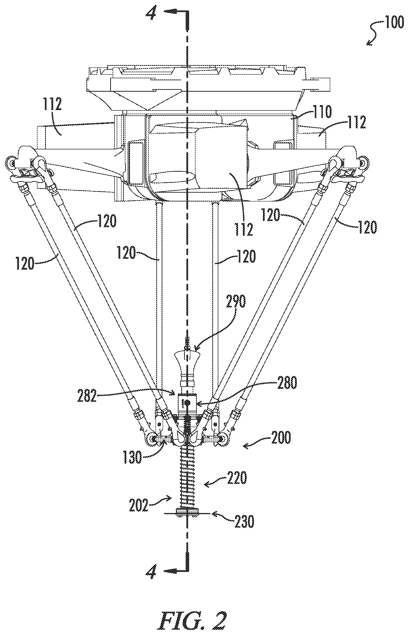 Patent US12564972 Figure 2 – Sliding guide block for robot end effector