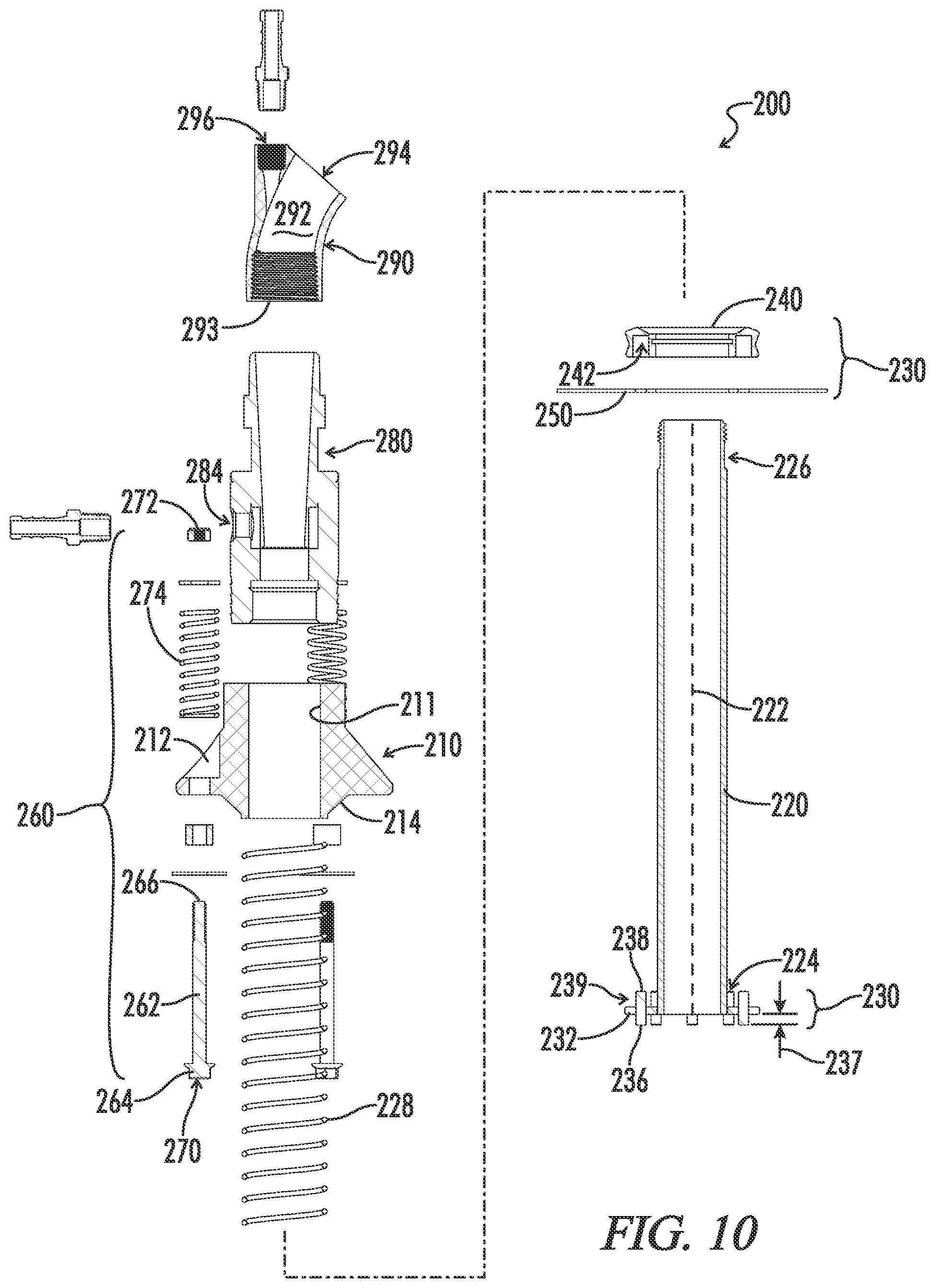 Patent US12564972 Figure 9 – Sliding guide block for robot end effector