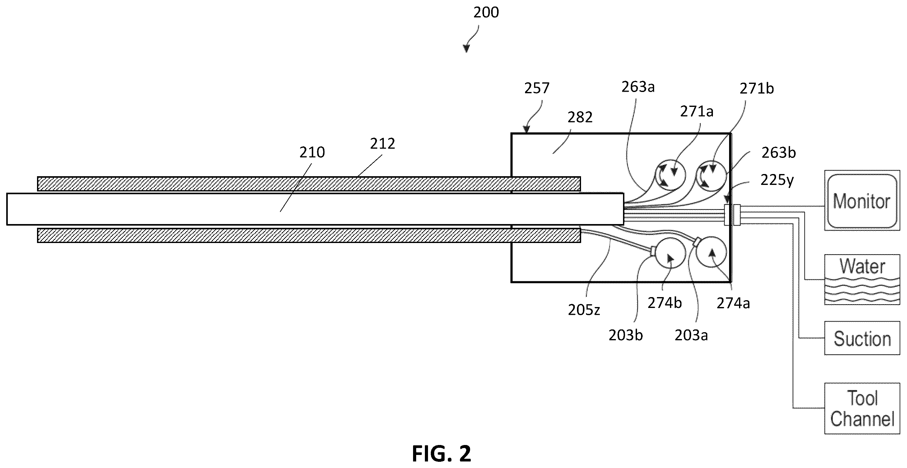 Patent US12564973 Figure 2 – Telescoping robot