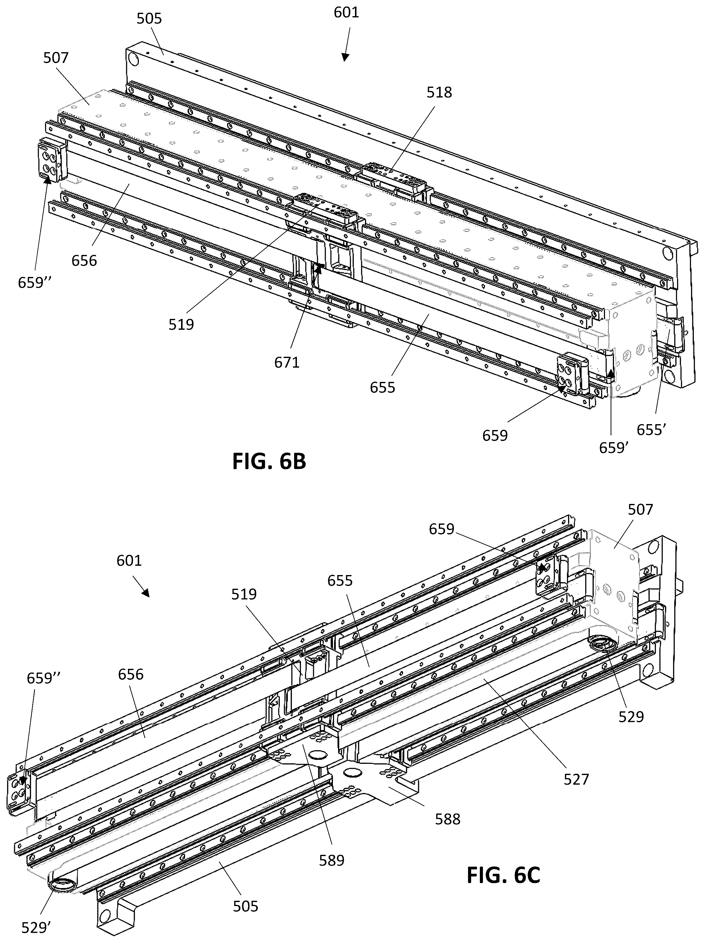 Patent US12564973 Figure 8 – Telescoping robot