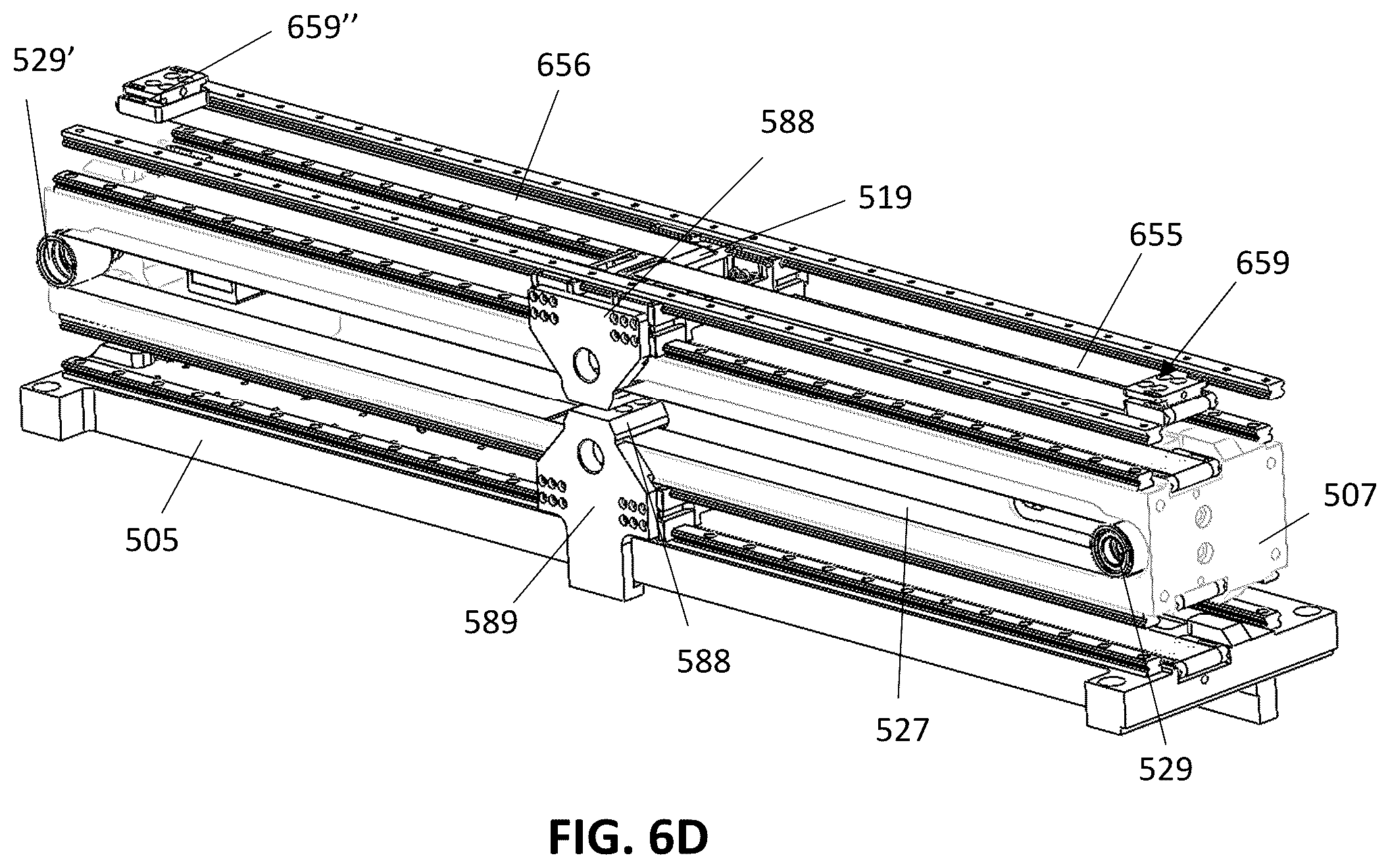 Patent US12564973 Figure 9 – Telescoping robot