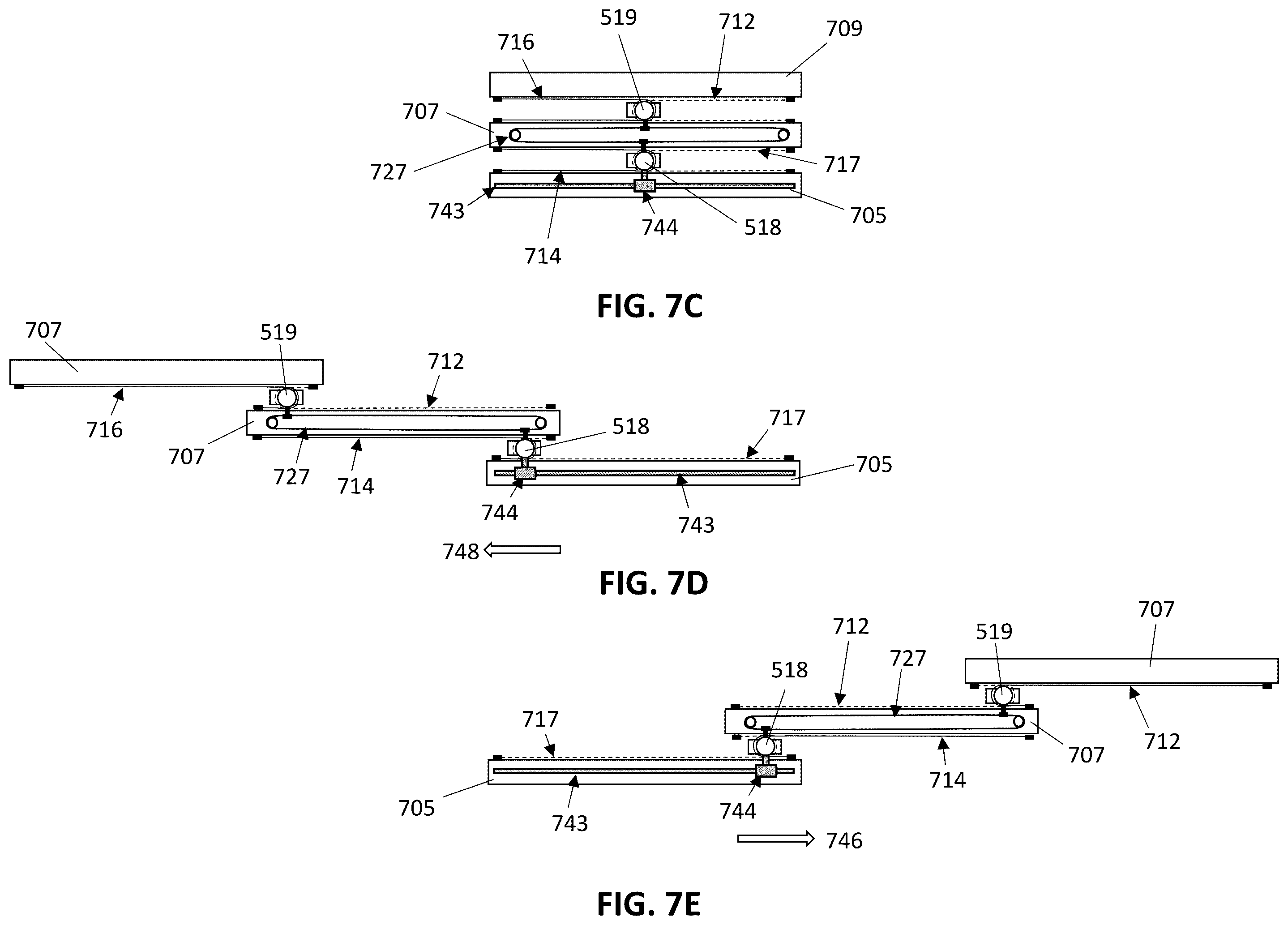 Patent US12564973 Figure 11 – Telescoping robot