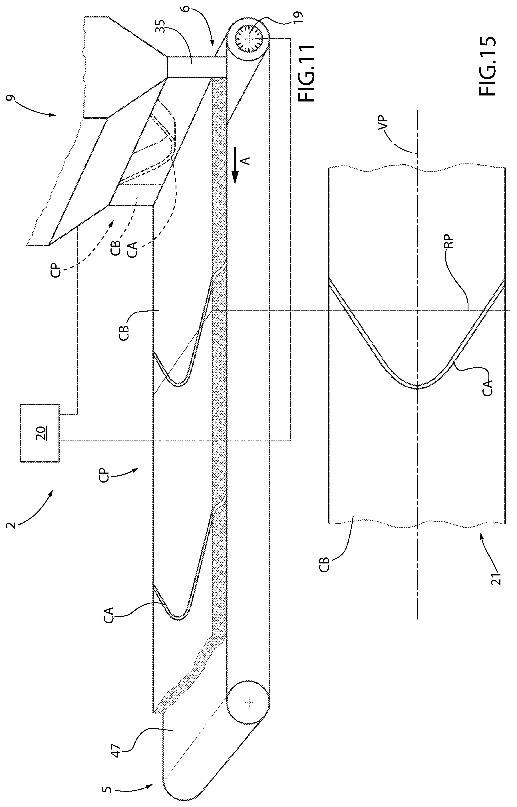 Patent US12564982 Figure 11 – Compacting machine and plant for manufacturing ceramic articles