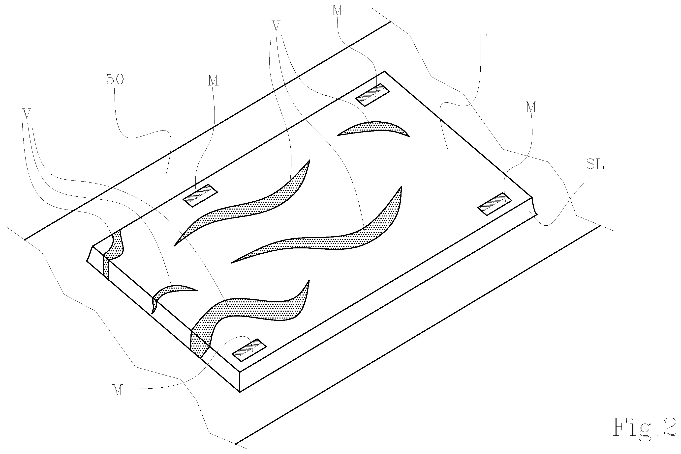 Patent US12564983 Figure 2 – Method for realising ceramic slabs or tiles
