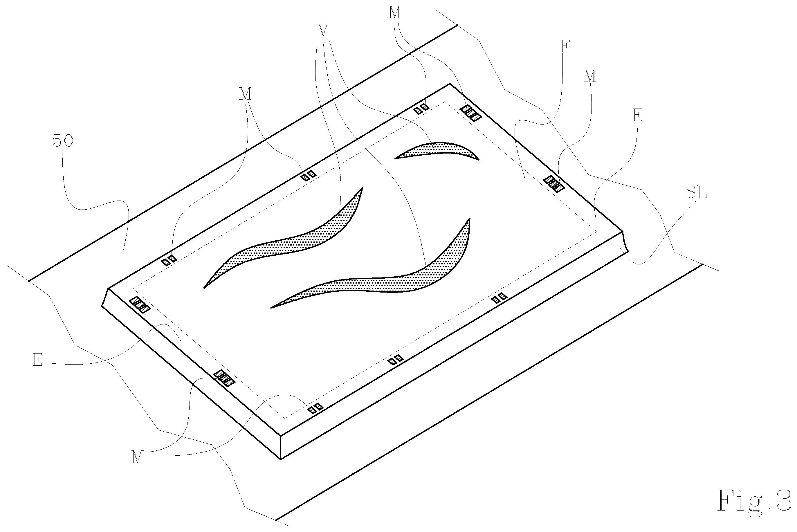 Patent US12564983 Figure 3 – Method for realising ceramic slabs or tiles