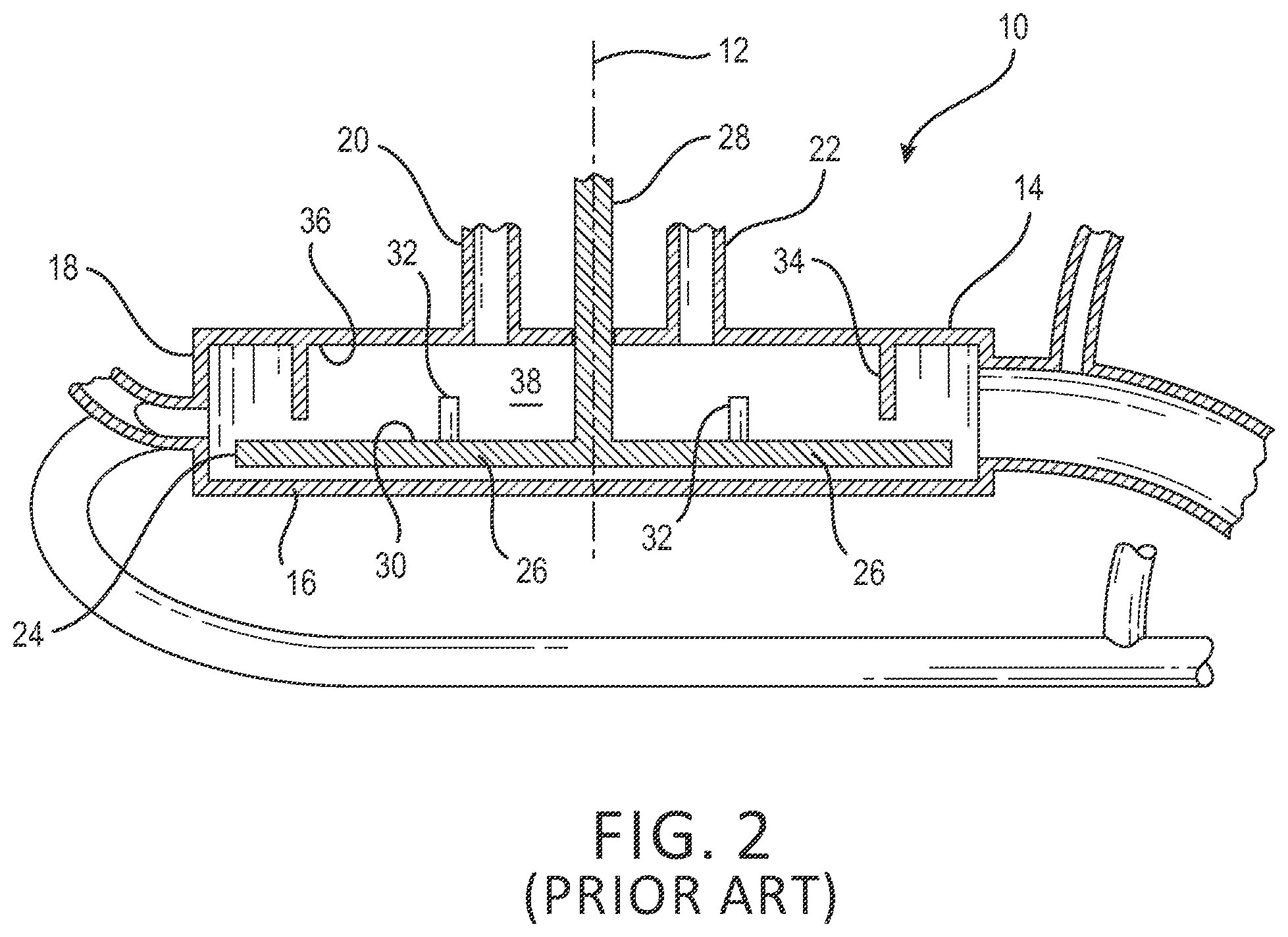 Patent US12564984 Figure 2 – Wallboard slurry mixer configured for reducing water:stucco ratio