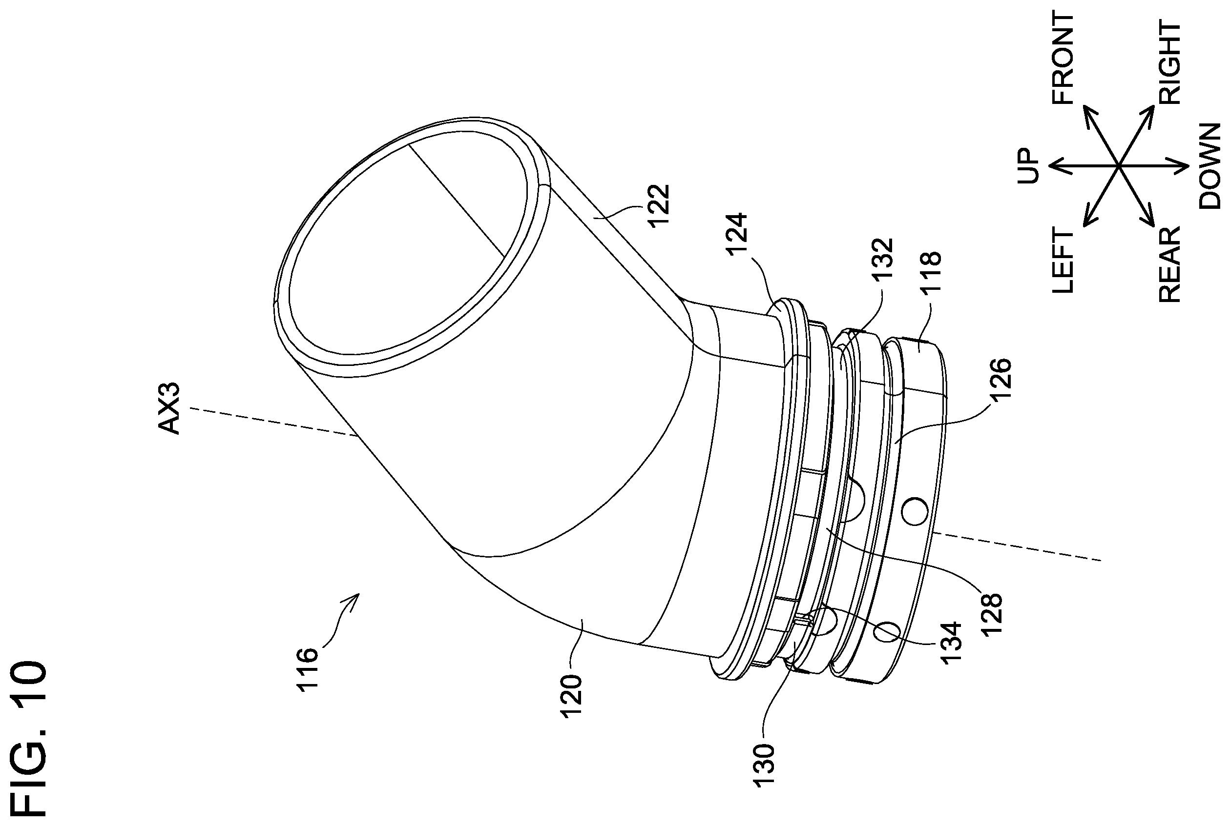 Patent US12564985 Figure 10 – Working machine