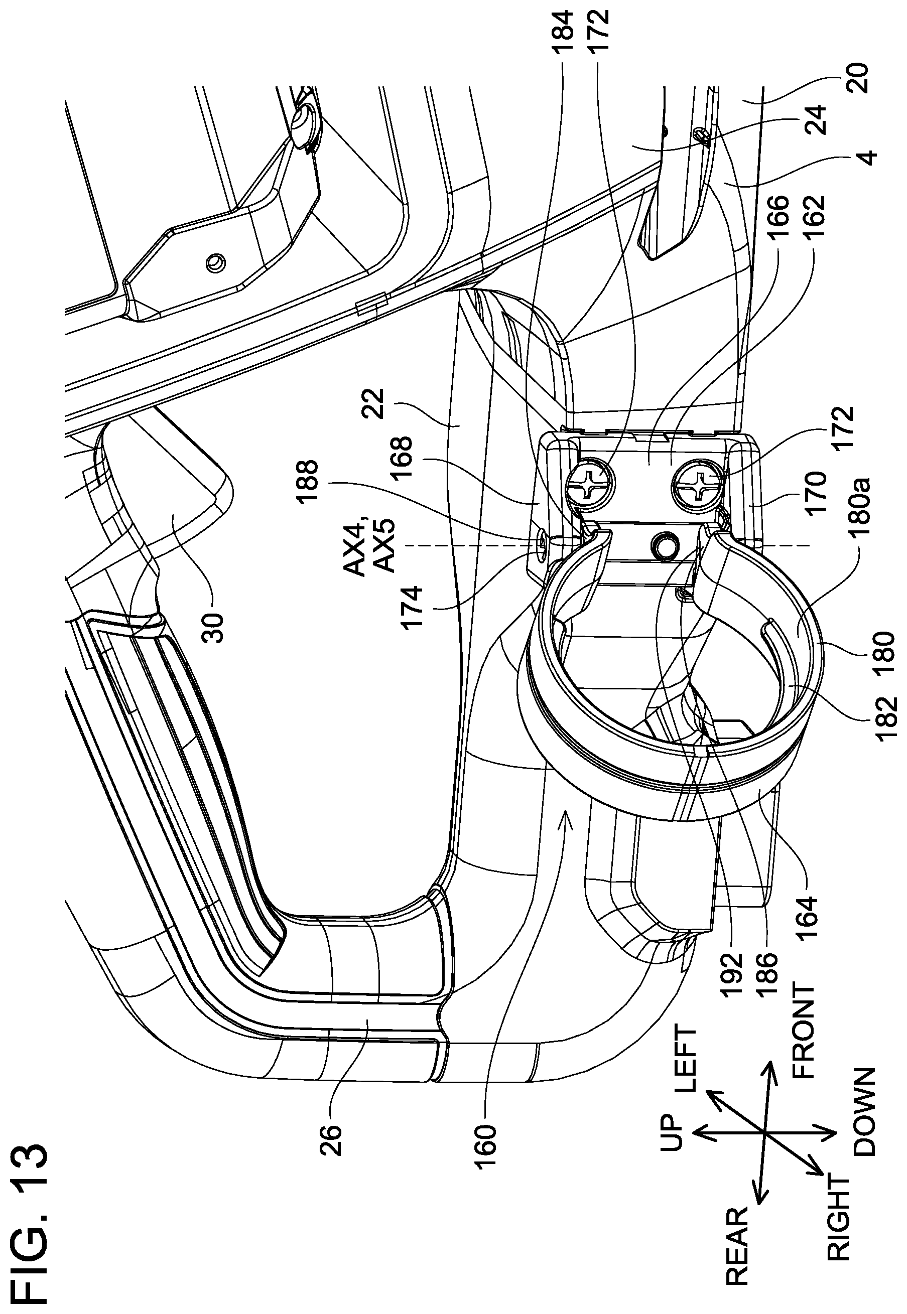 Patent US12564985 Figure 13 – Working machine