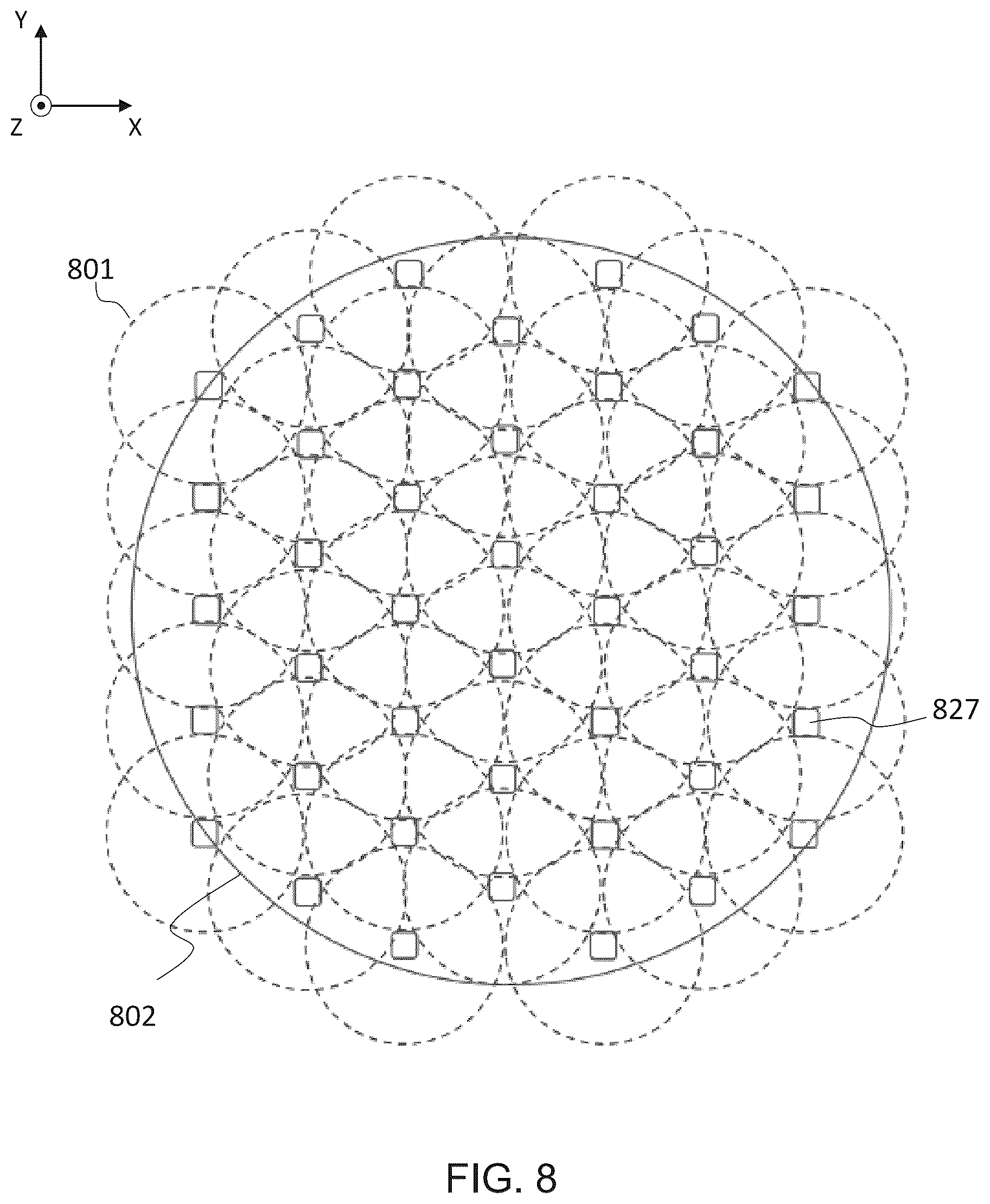 Patent US12564987 Figure 8 – Apparatus and method for curing formable material