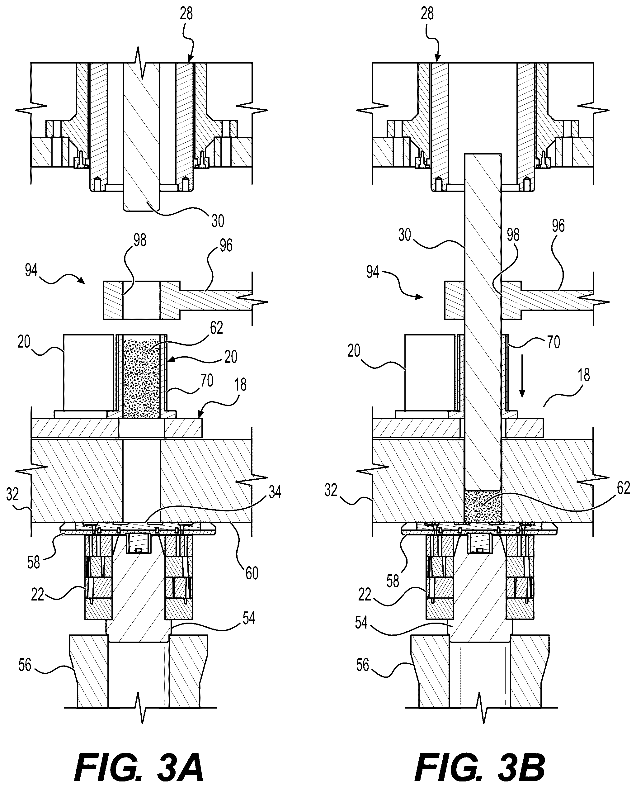 Patent US12564989 Figure 6 – Transfer molding system and methods