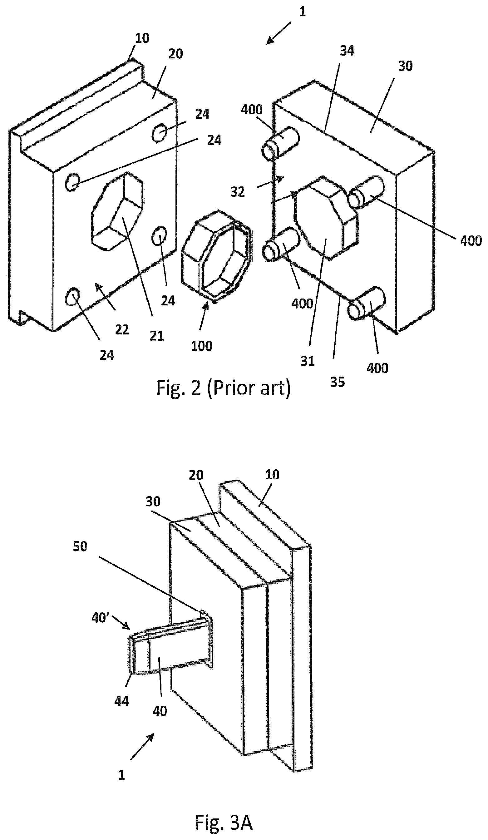 Patent US12564990 Figure 2 – Main guide rail with internal track