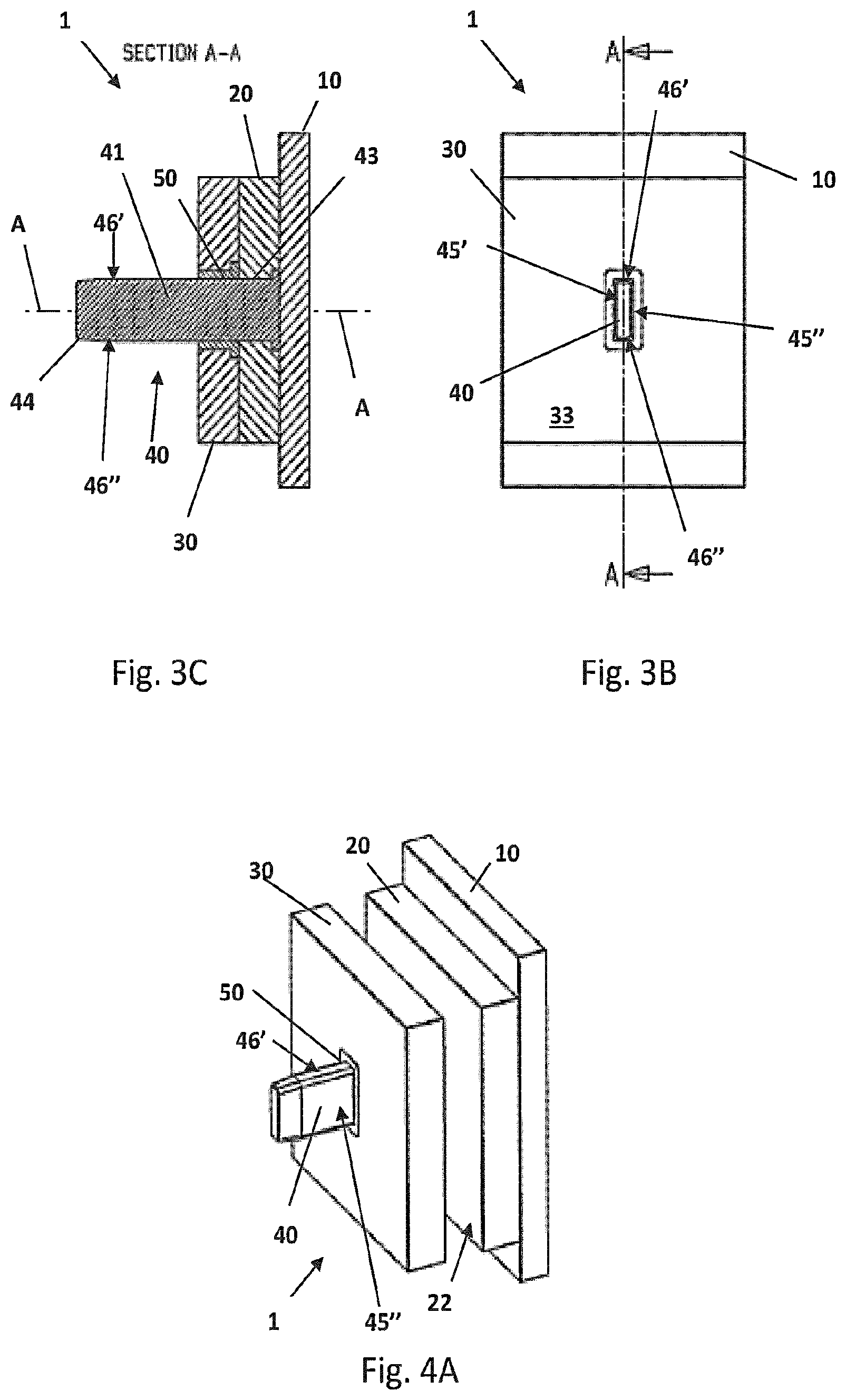 Patent US12564990 Figure 3 – Main guide rail with internal track