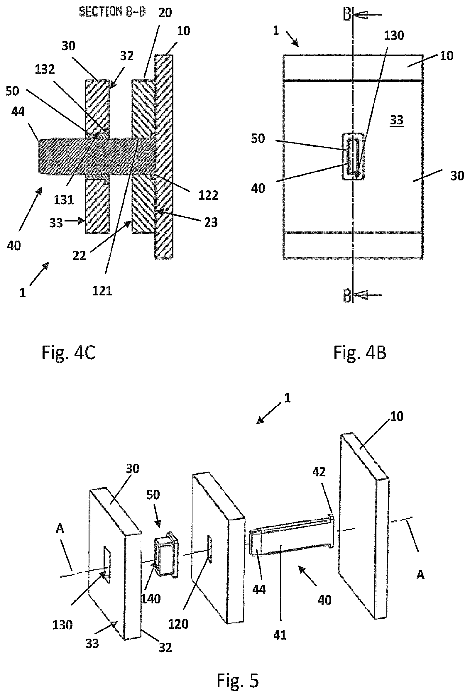 Patent US12564990 Figure 4 – Main guide rail with internal track
