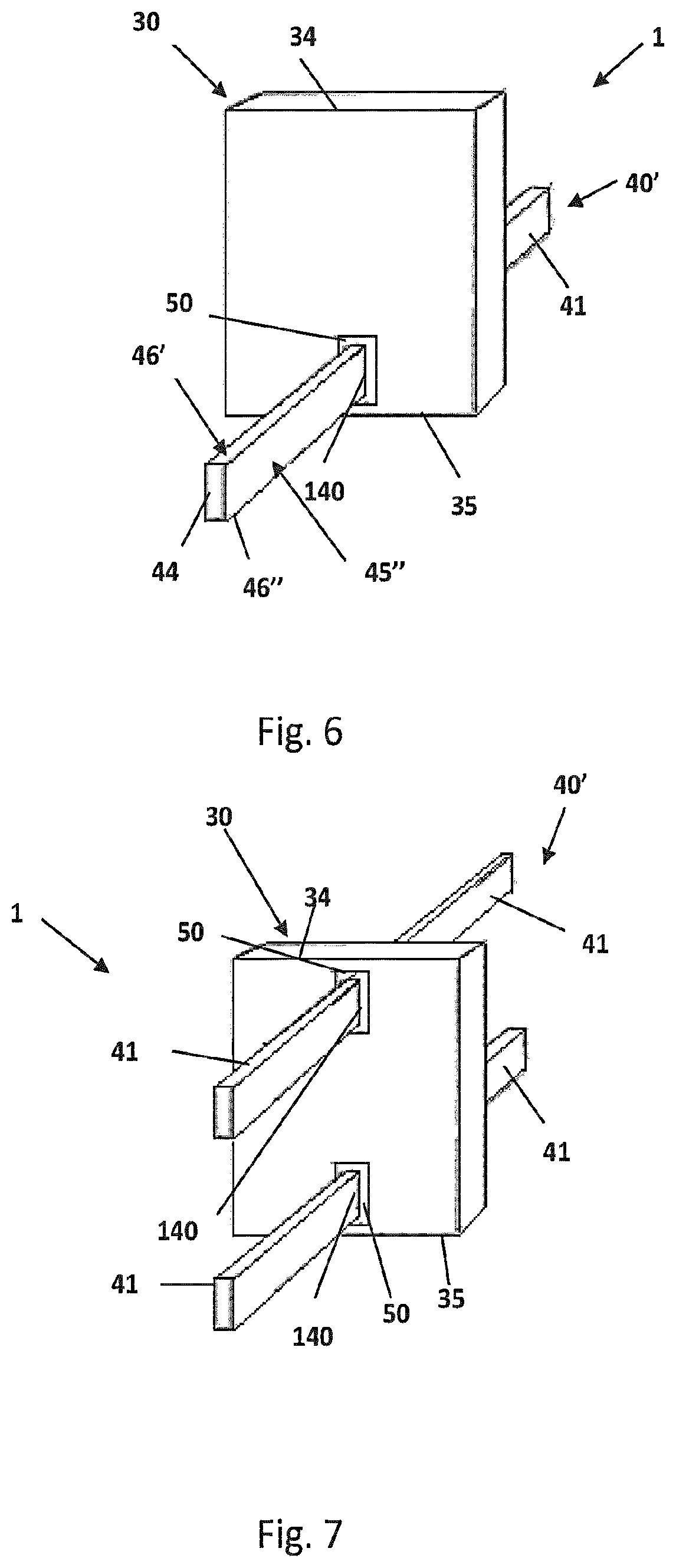 Patent US12564990 Figure 5 – Main guide rail with internal track