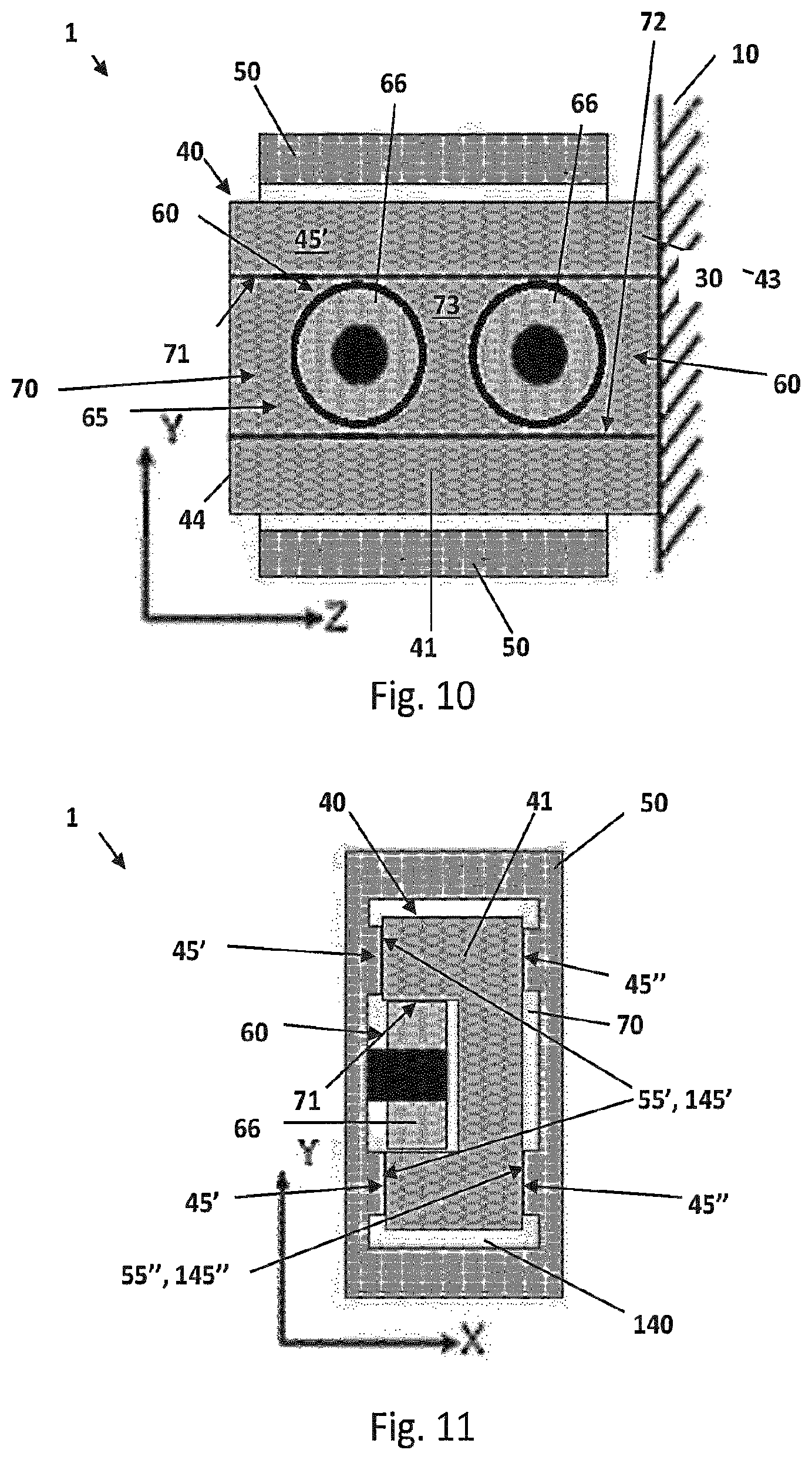 Patent US12564990 Figure 8 – Main guide rail with internal track