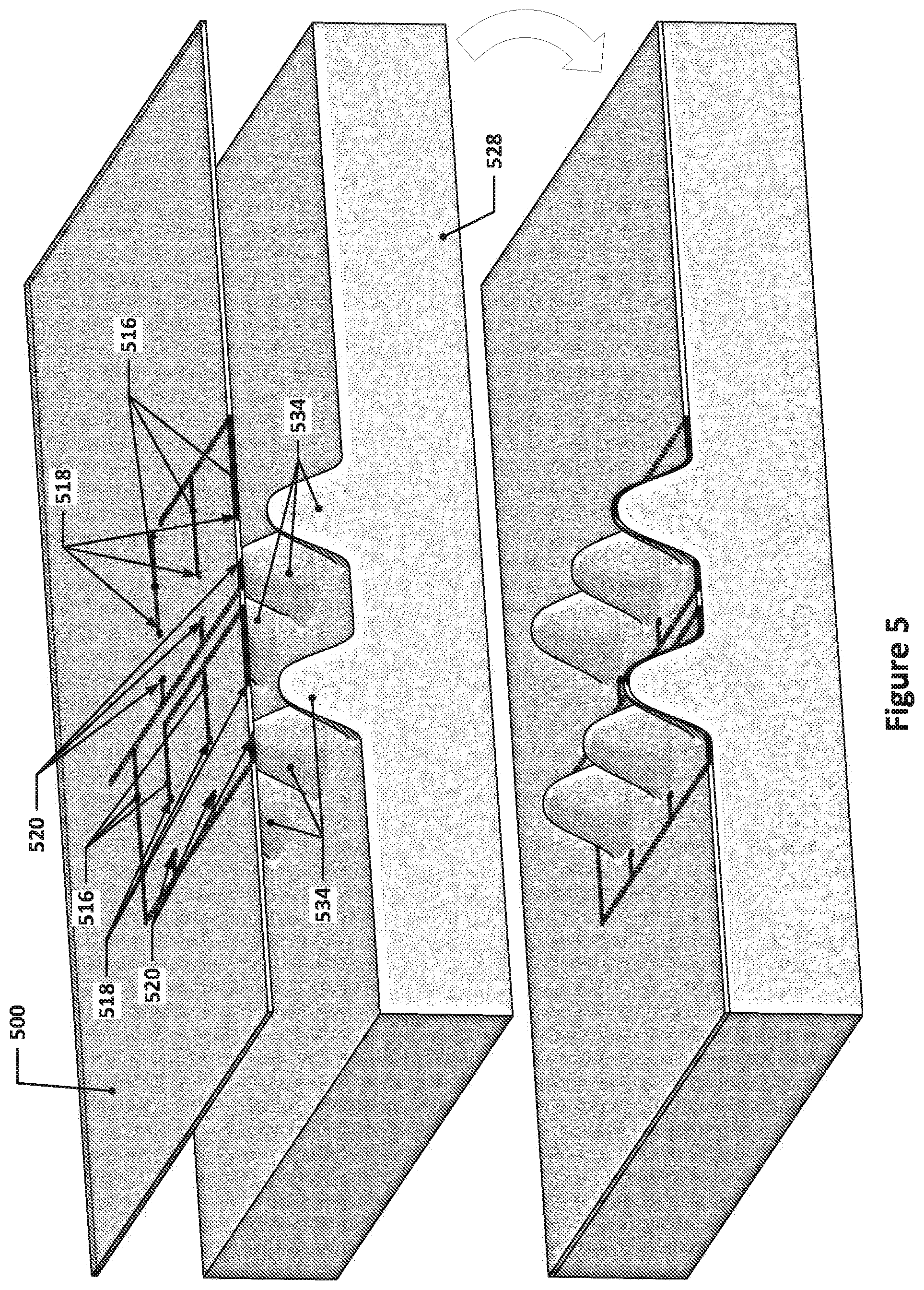 Patent US12564995 Figure 7 – Thermoformed, injection molded, and/or overmolded microfluidic structures and techniques for making the same