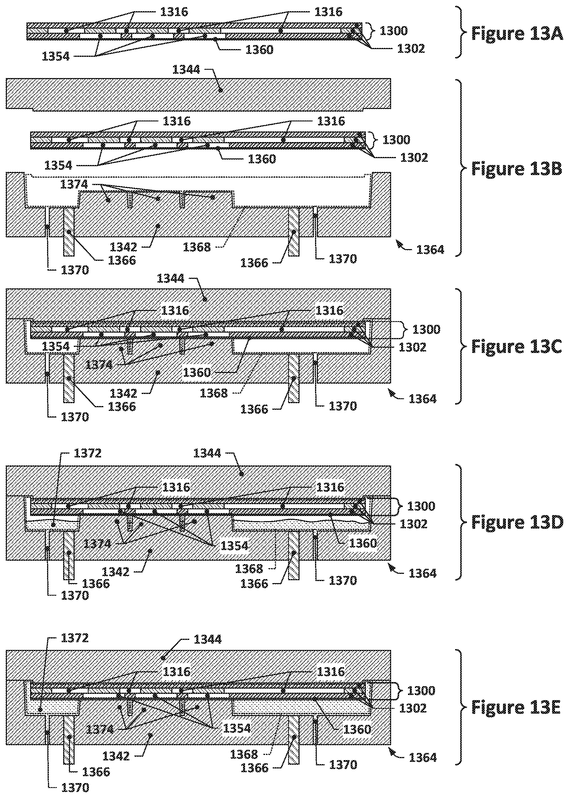Patent US12564995 Figure 16 – Thermoformed, injection molded, and/or overmolded microfluidic structures and techniques for making the same