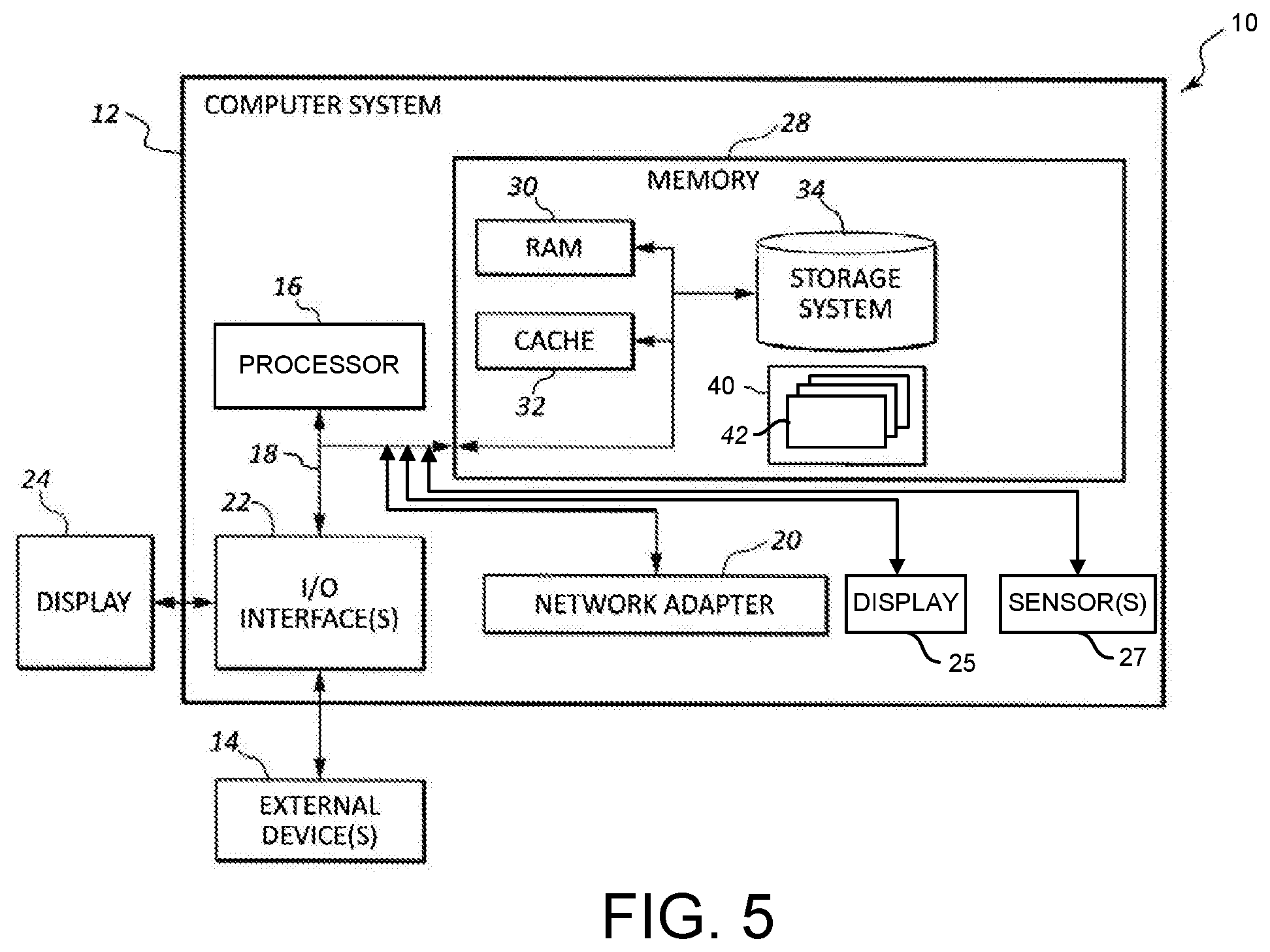 Patent US12567014 Figure 5 – Patron presence based workforce capacity notification
