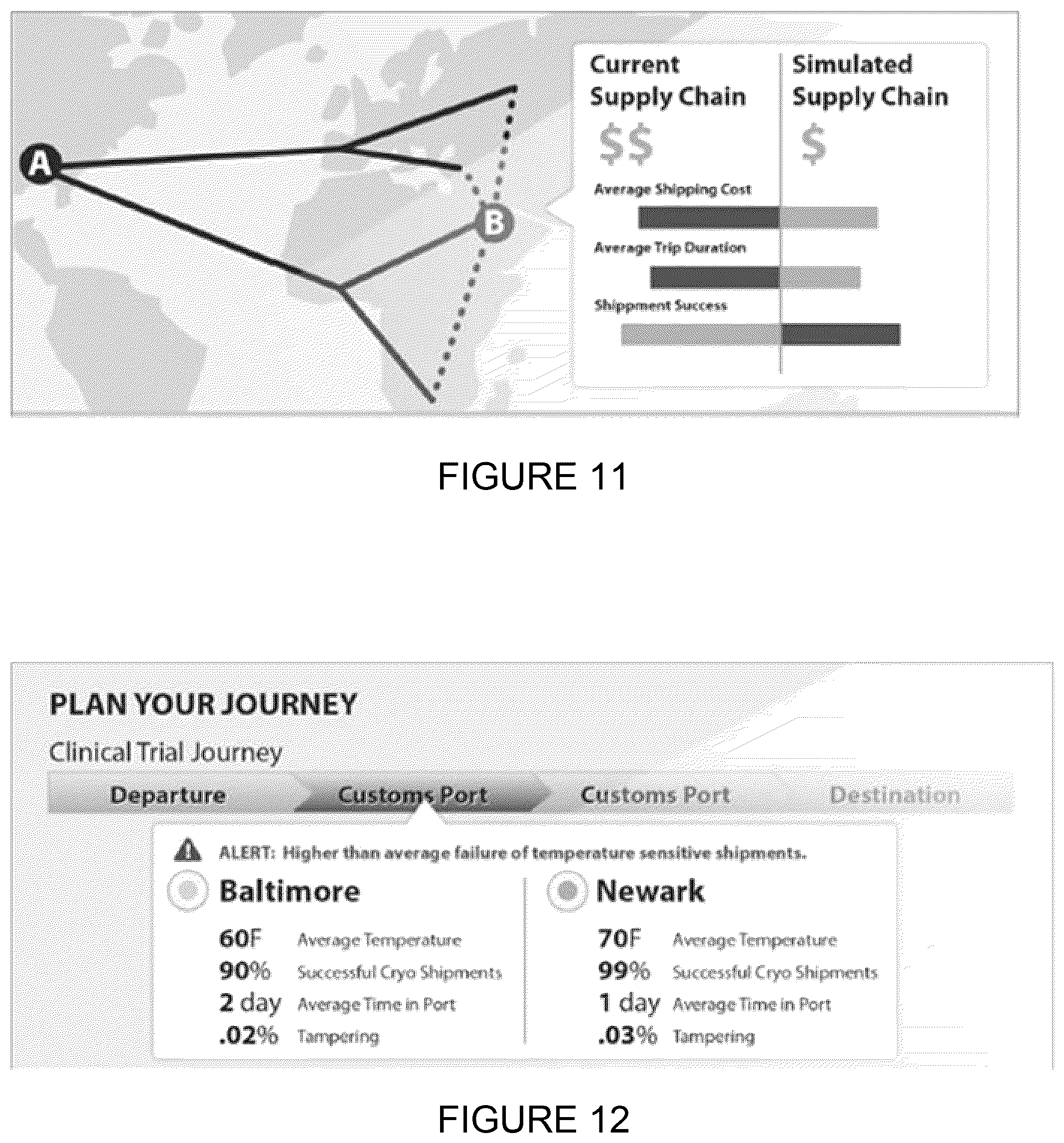 Patent US12567017 Figure 10 – Methods and systems for managing shipped objects