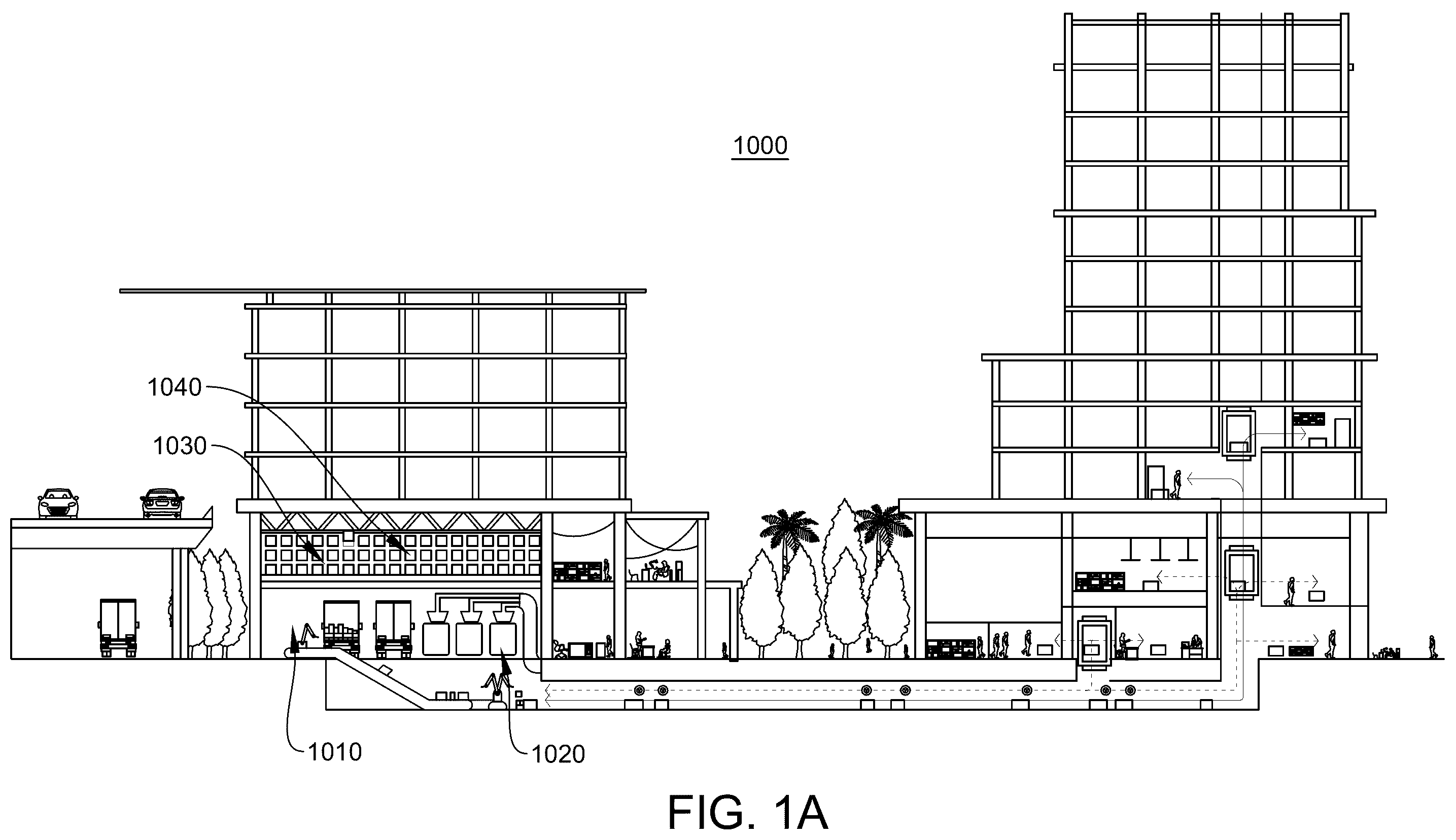 Patent US12567019 Figure 1 – Container device and delivery systems for using the same
