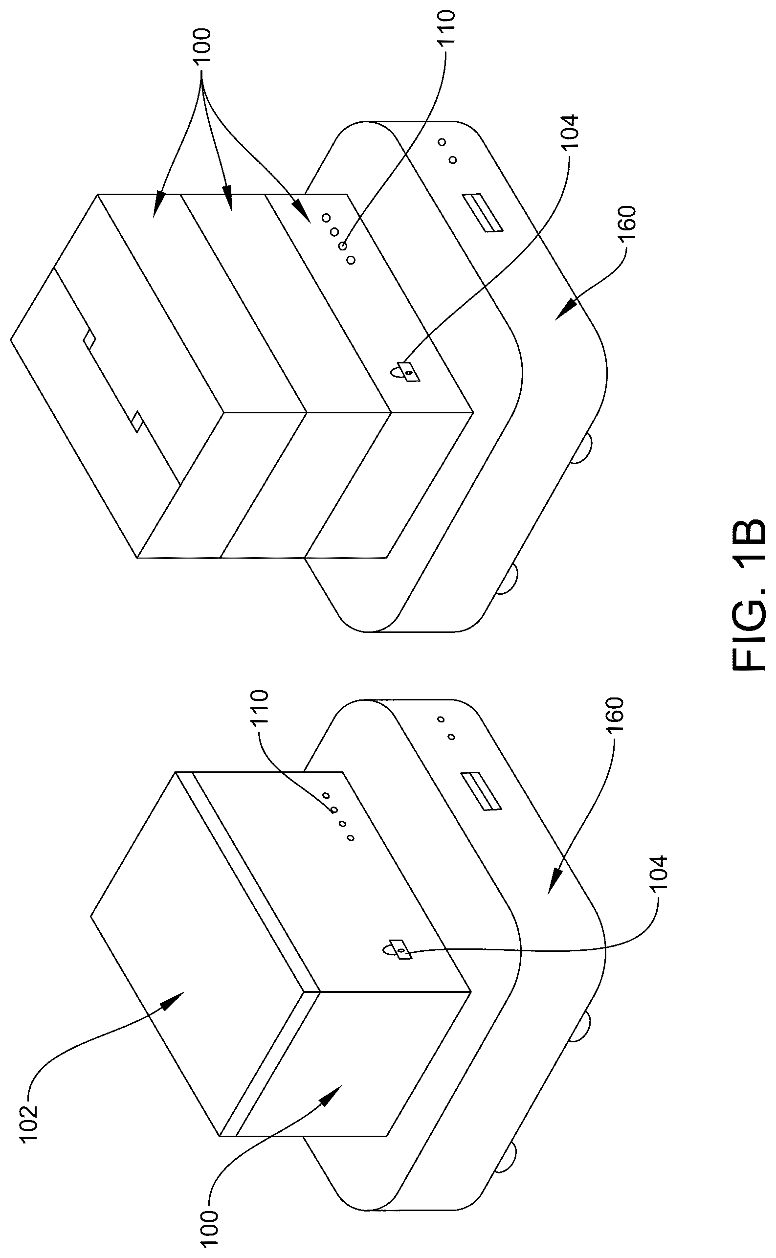 Patent US12567019 Figure 2 – Container device and delivery systems for using the same