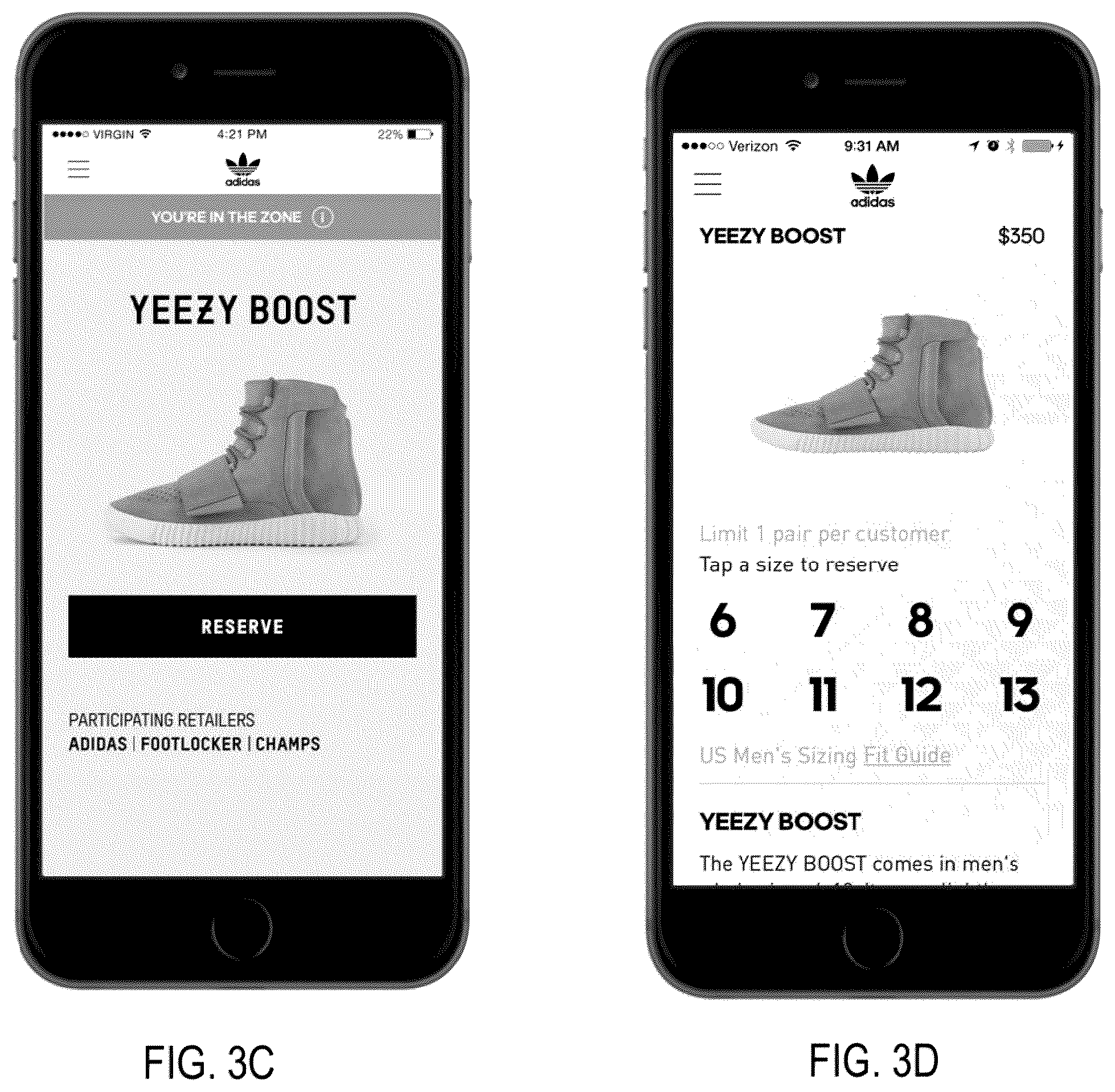 Patent US12567092 Figure 4 – Systems and techniques for computer-enabled geo-targeted product reservation for secure and authenticated online reservations