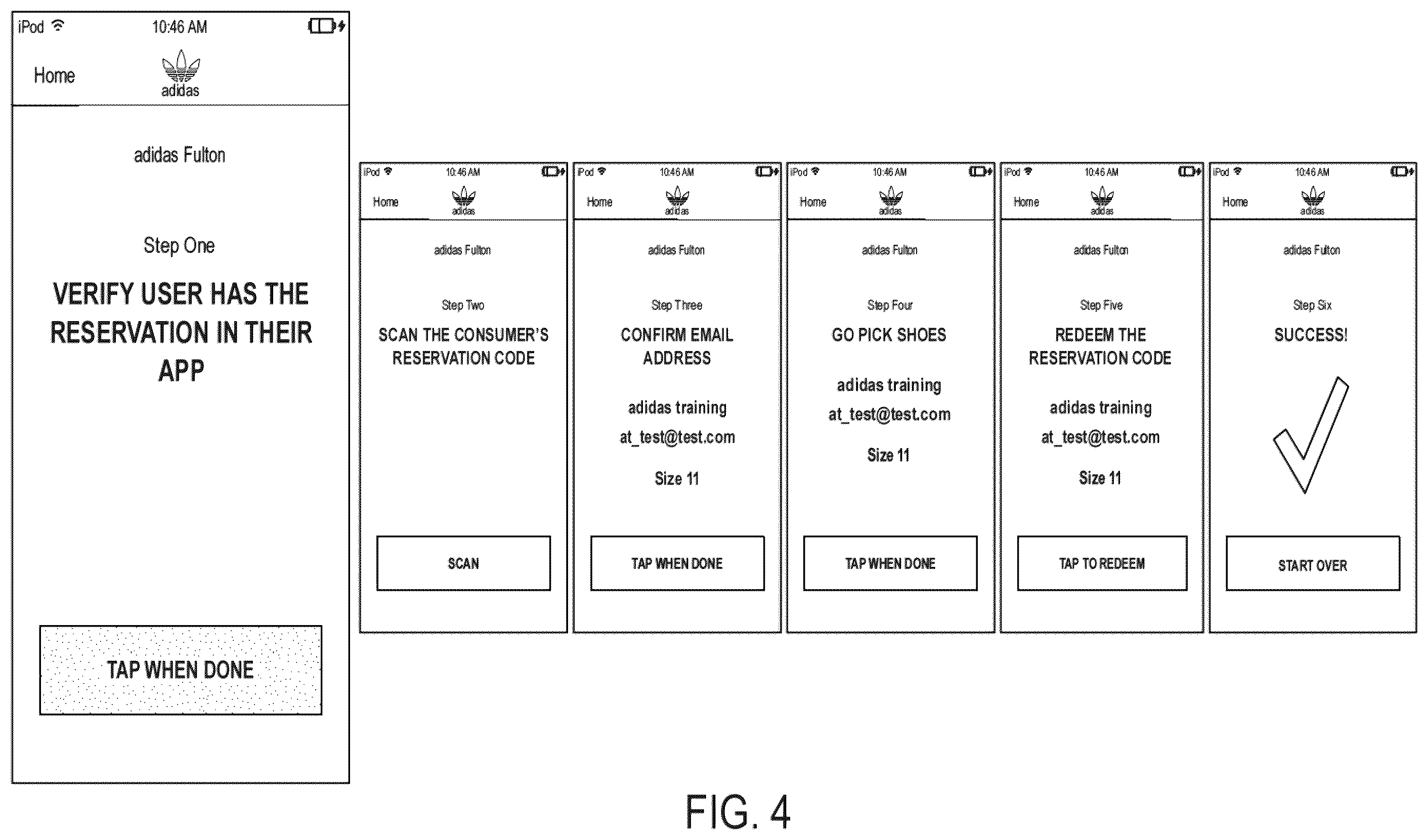 Patent US12567092 Figure 6 – Systems and techniques for computer-enabled geo-targeted product reservation for secure and authenticated online reservations