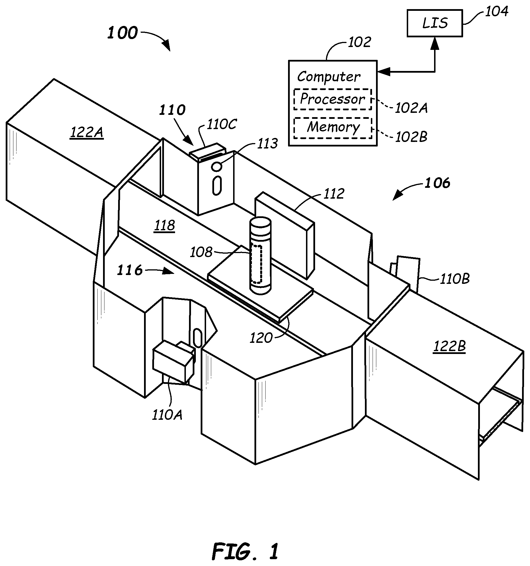 Patent US12567134 — Apparatus and methods of detecting defects in machine vision systems — Figure 1