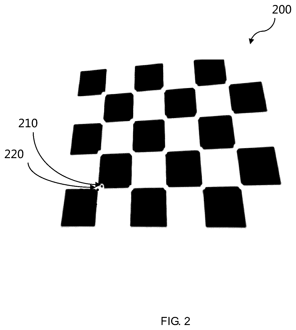 Patent US12567156 Figure 2 – Method for corner detection on unified calibration board between DVS and camera