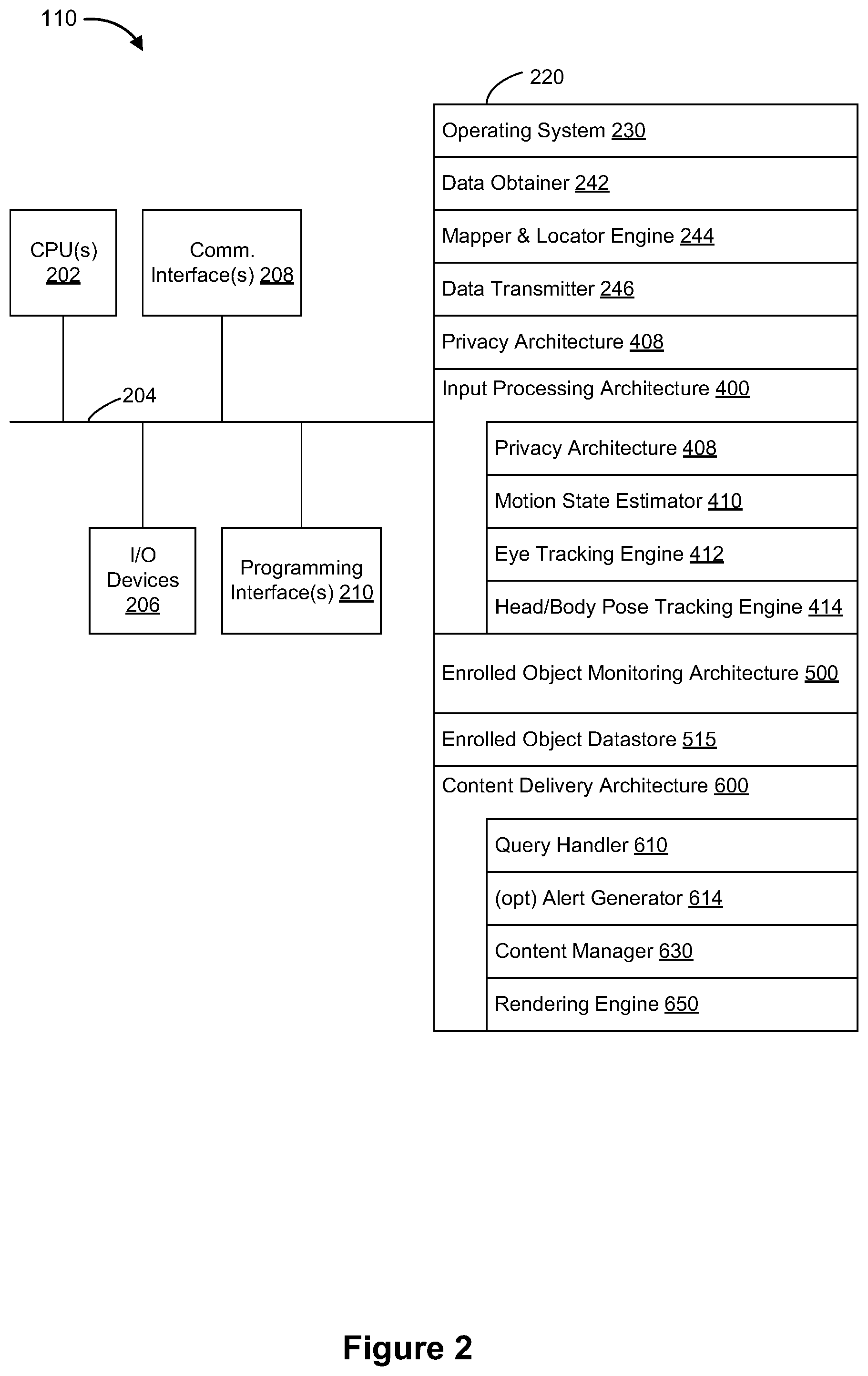 Patent US12567157 Figure 2 – Context-based mode transitions for object tracking