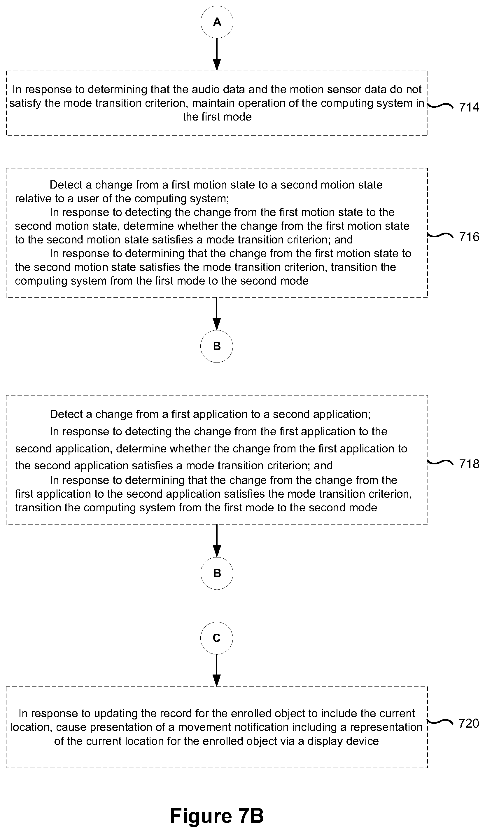Patent US12567157 Figure 10 – Context-based mode transitions for object tracking