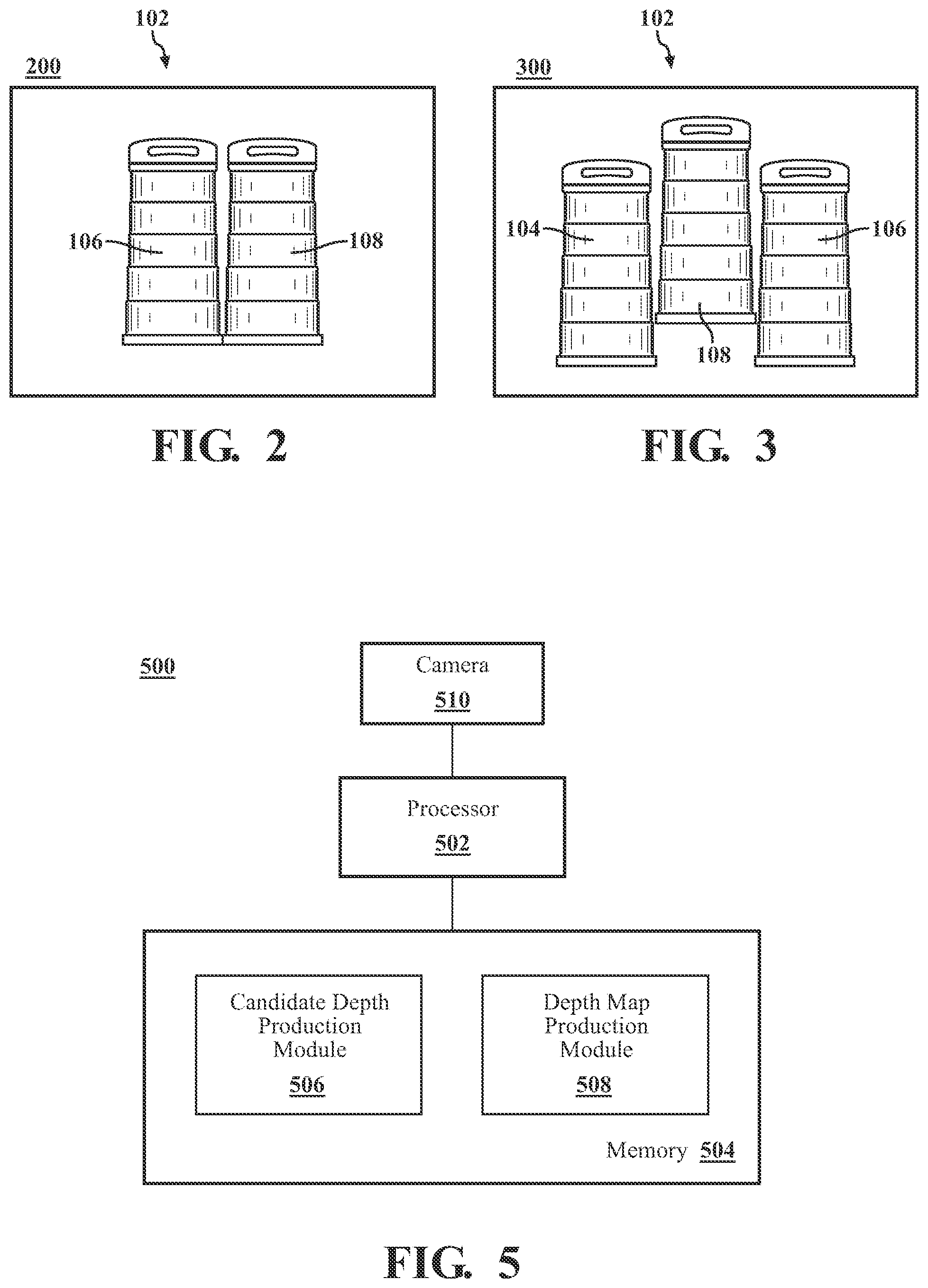 Patent US12567170 Figure 2 – Producing a depth map from two-dimensional images