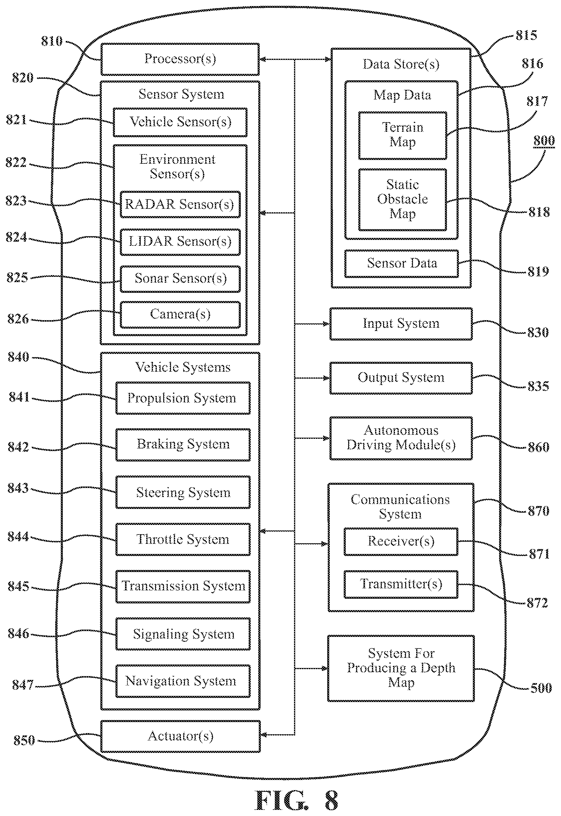 Patent US12567170 Figure 7 – Producing a depth map from two-dimensional images