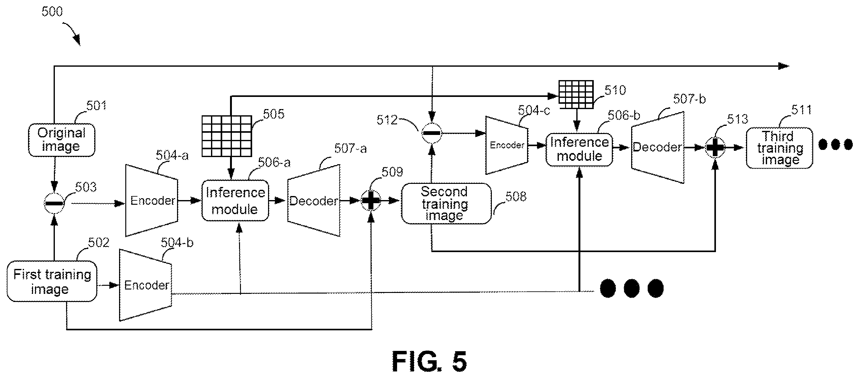 Patent US12567177 Figure 5 – Method, electronic device, and computer program product for image processing