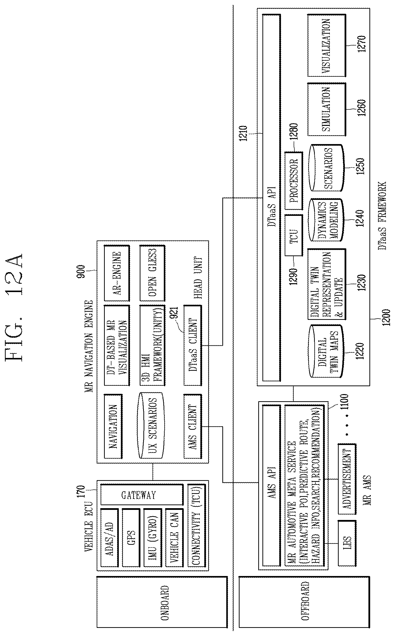 Patent US12567205 Figure 13 – MR service platform for providing mixed reality automotive meta service and control method thereof