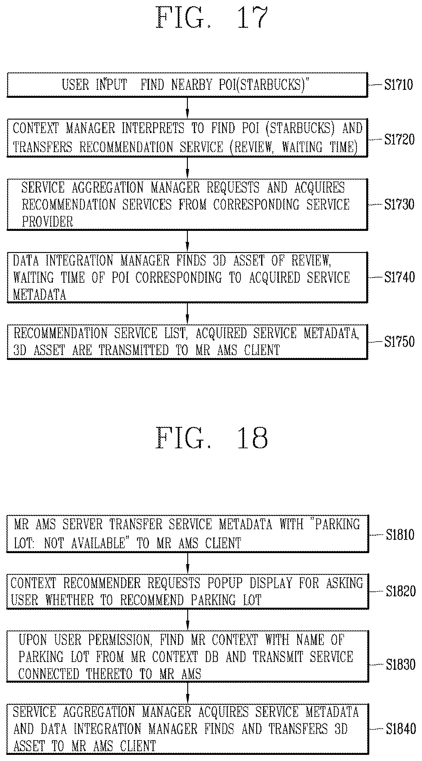 Patent US12567205 Figure 18 – MR service platform for providing mixed reality automotive meta service and control method thereof